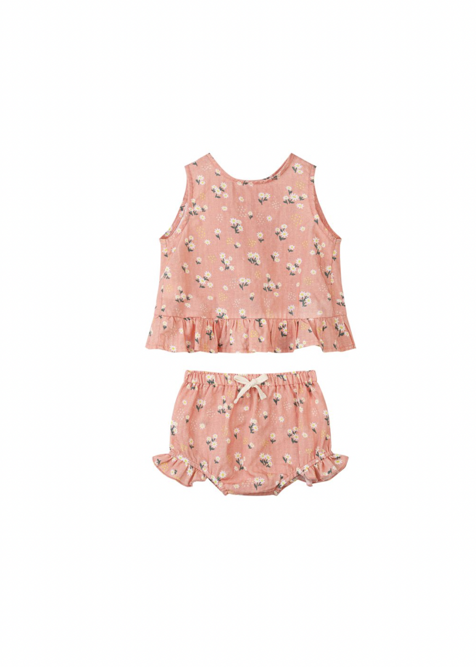 Elitaire Petite Aria Set in Peach Floral