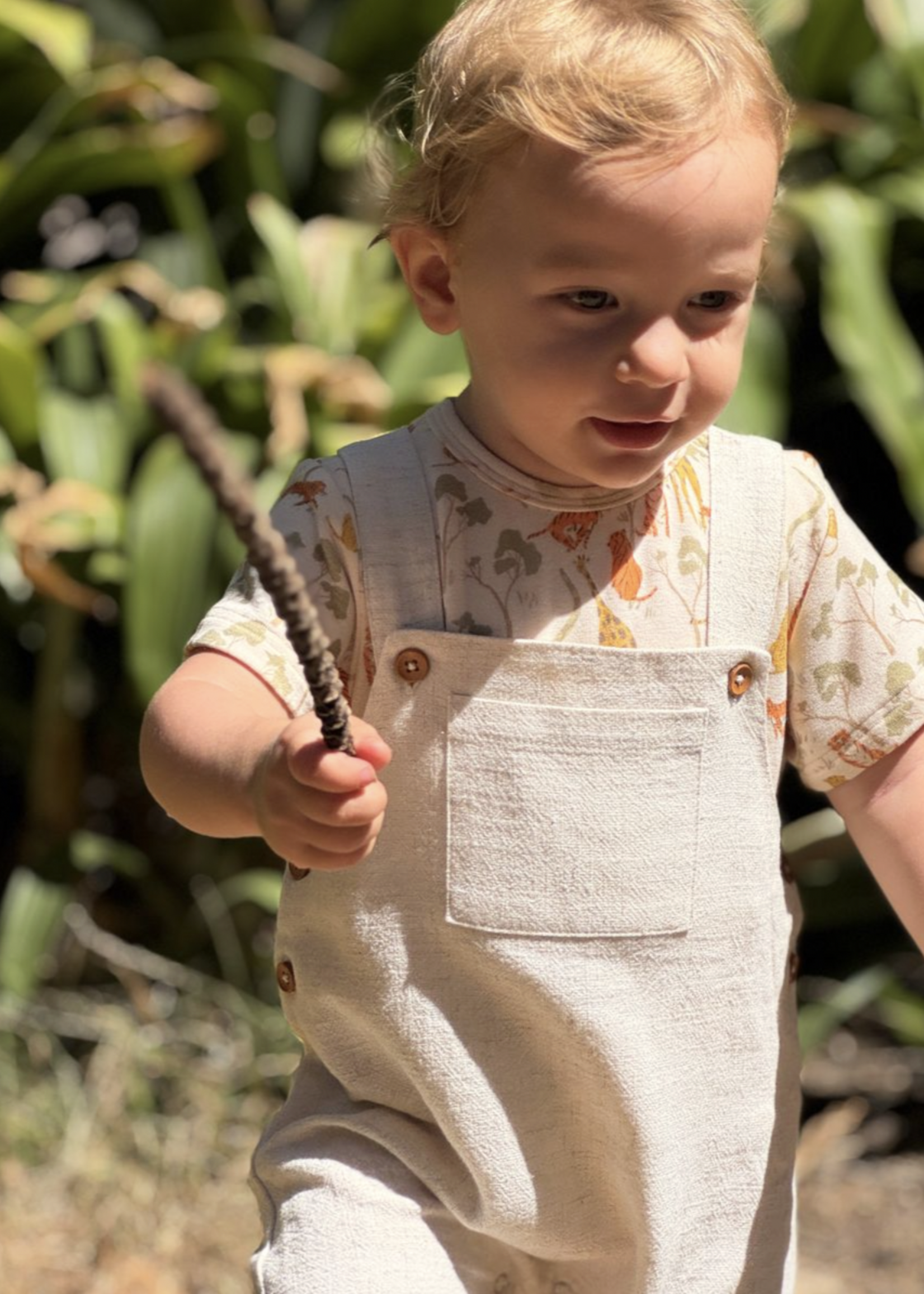 Elitaire Petite Wella Overalls Set in Safari