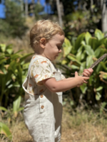 Elitaire Petite Wella Overalls Set in Safari