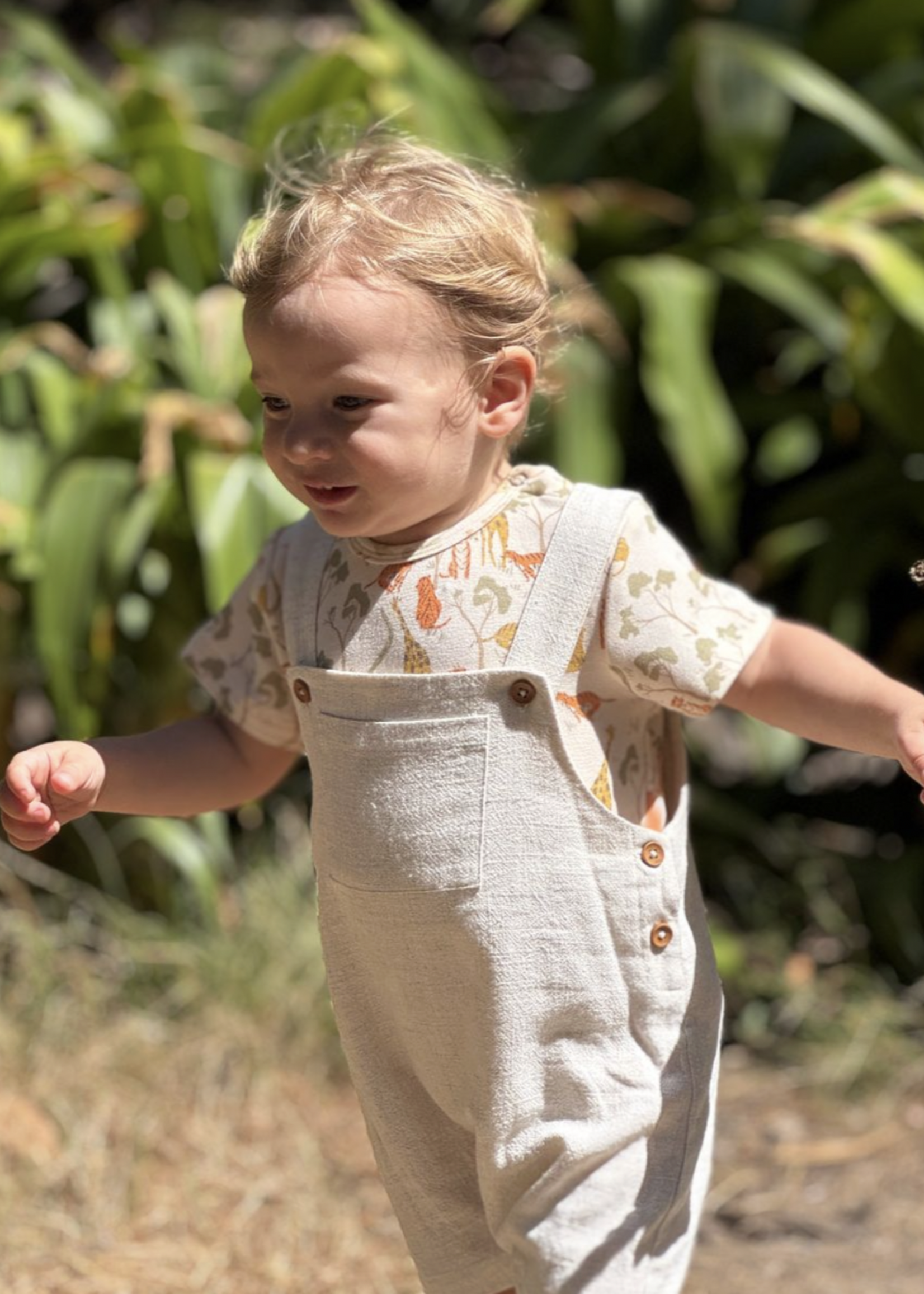 Elitaire Petite Wella Overalls Set in Safari