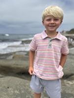 Elitaire Petite Crew Woven Shorts in Grey