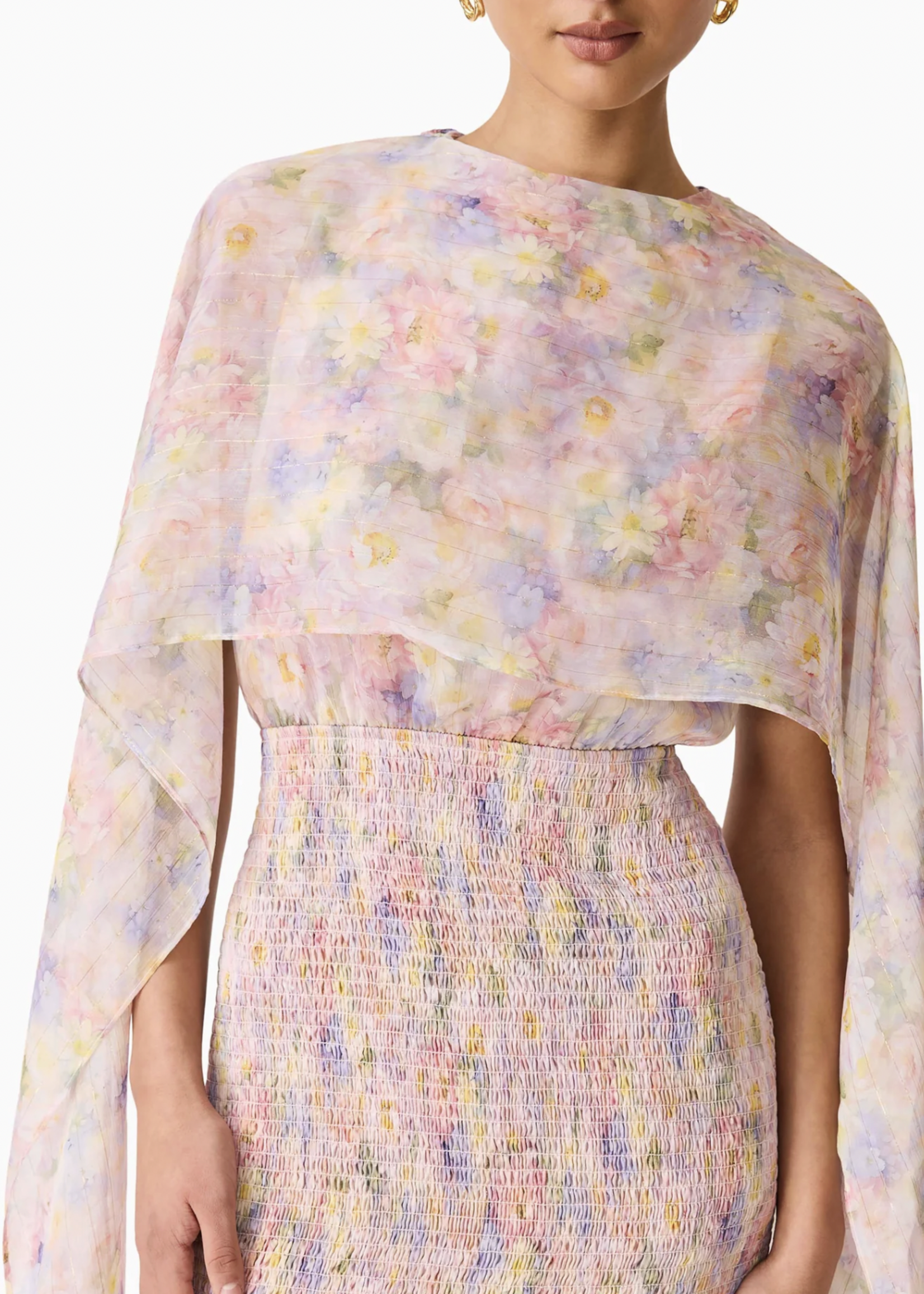 Elitaire Boutique Alindra Cape Gown