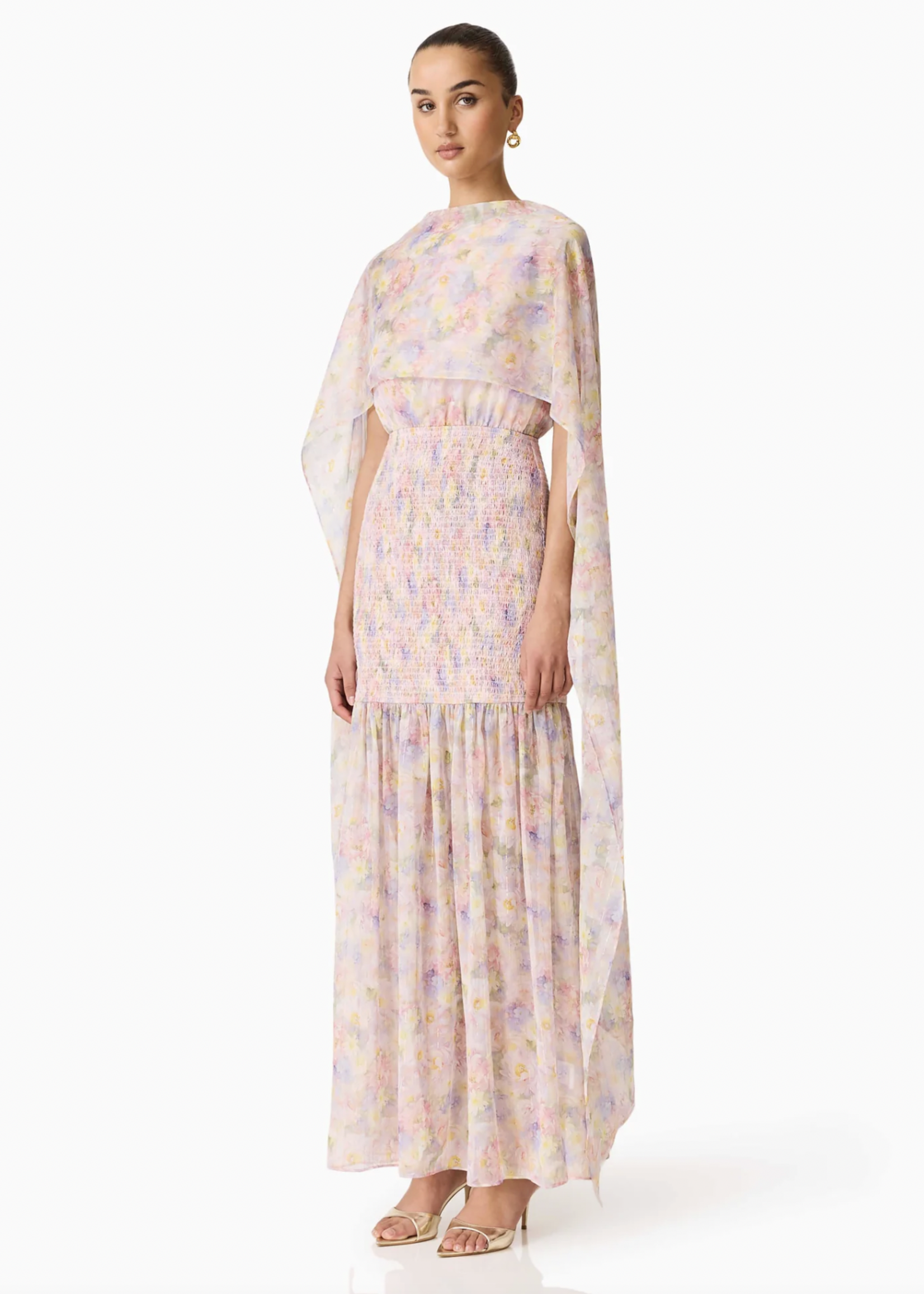 Elitaire Boutique Alindra Cape Gown