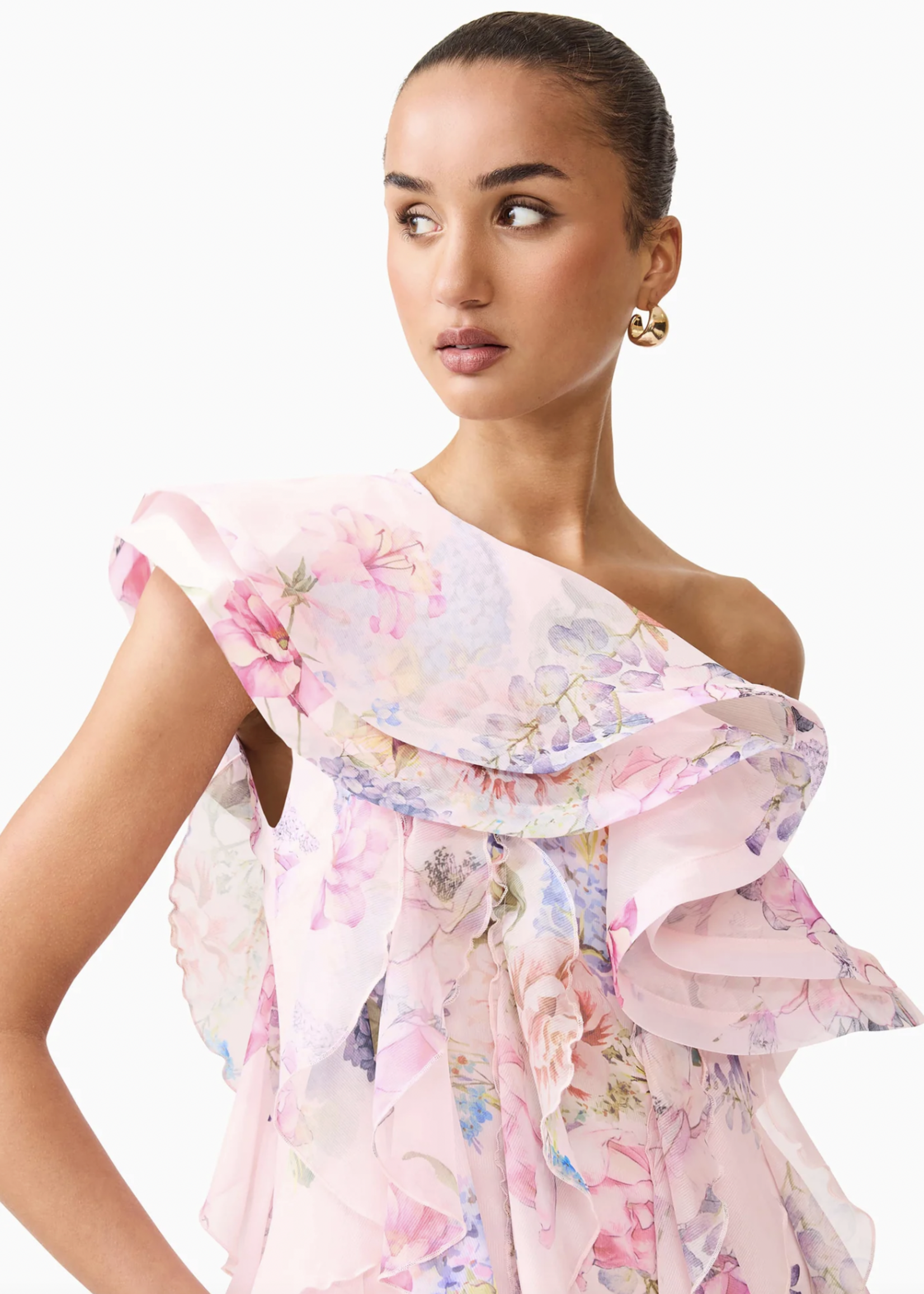 Elitaire Boutique Millie Ruffle Mini Dress