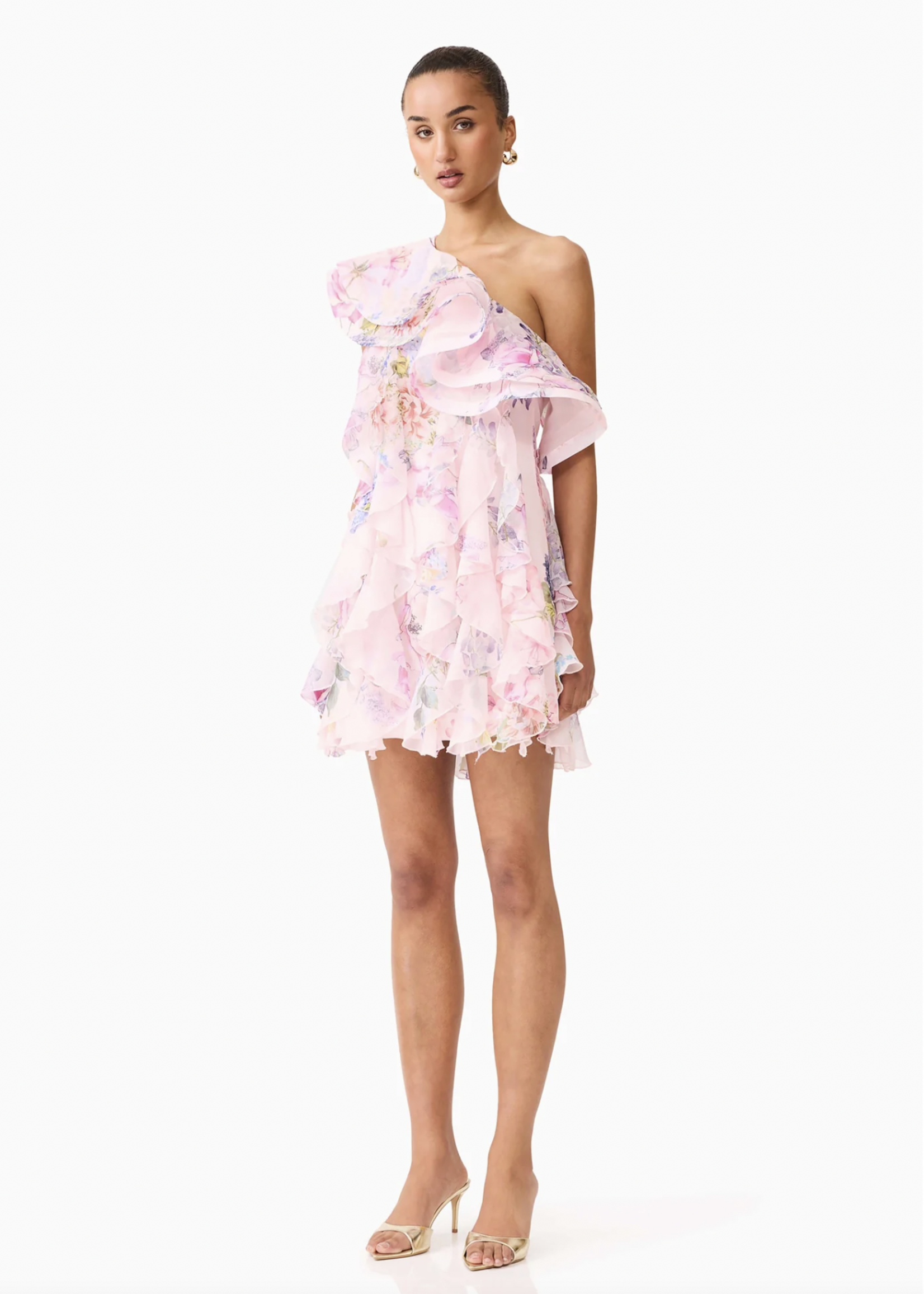 Elitaire Boutique Millie Ruffle Mini Dress
