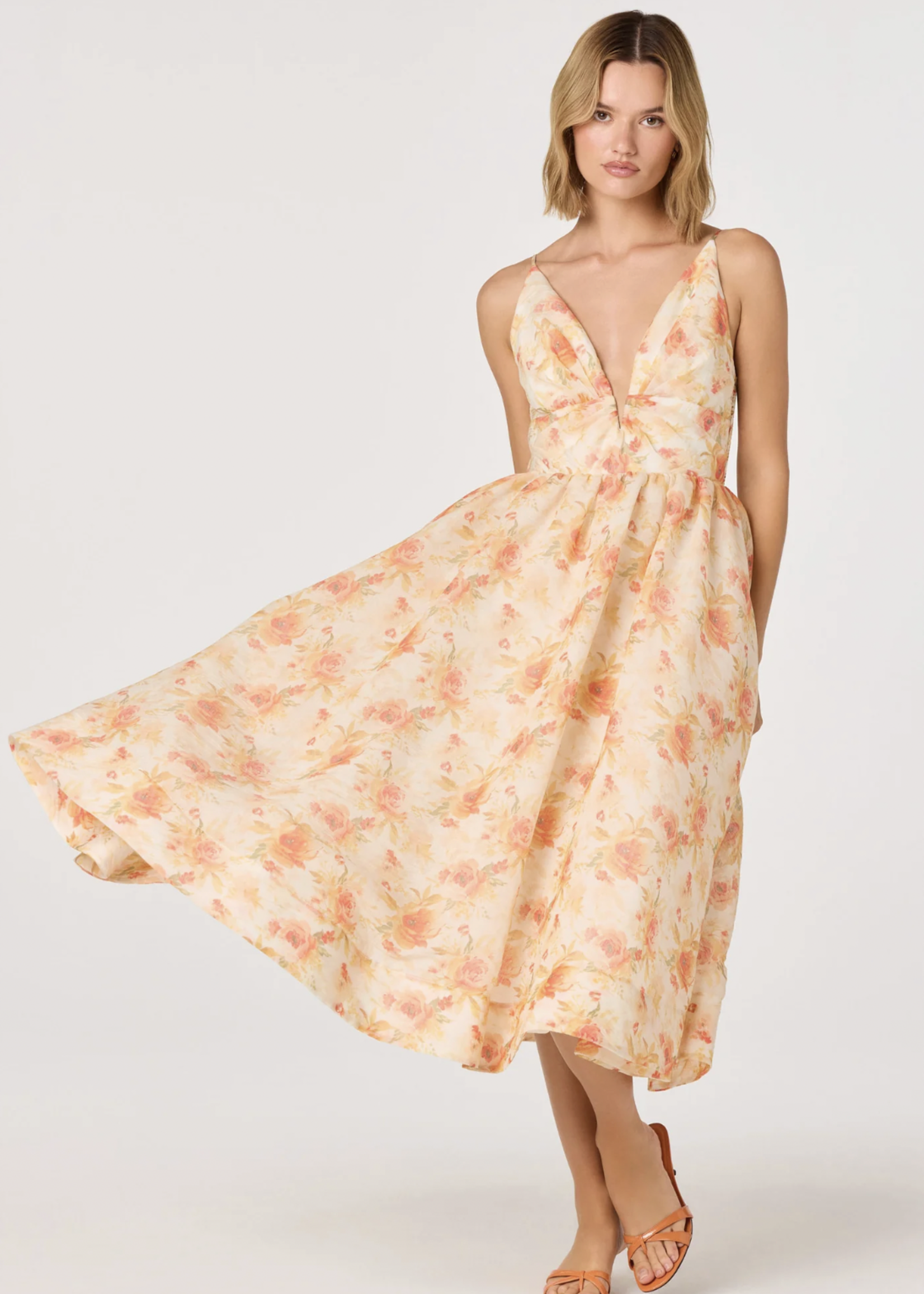 Elitaire Boutique Janna Midi Dress