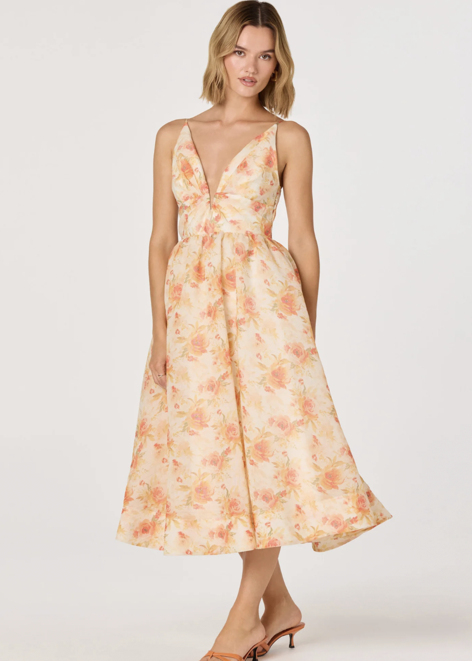 Elitaire Boutique Janna Midi Dress