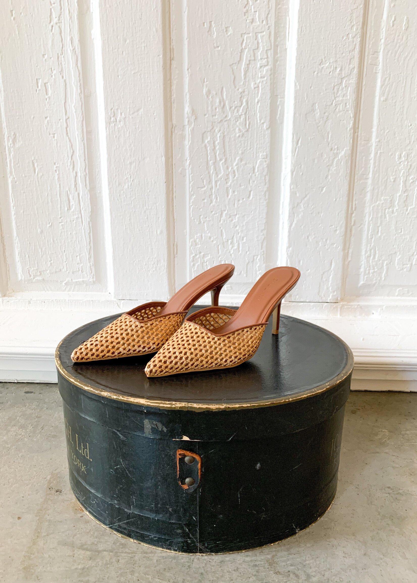 Elitaire Boutique Kiko Raffia Heel