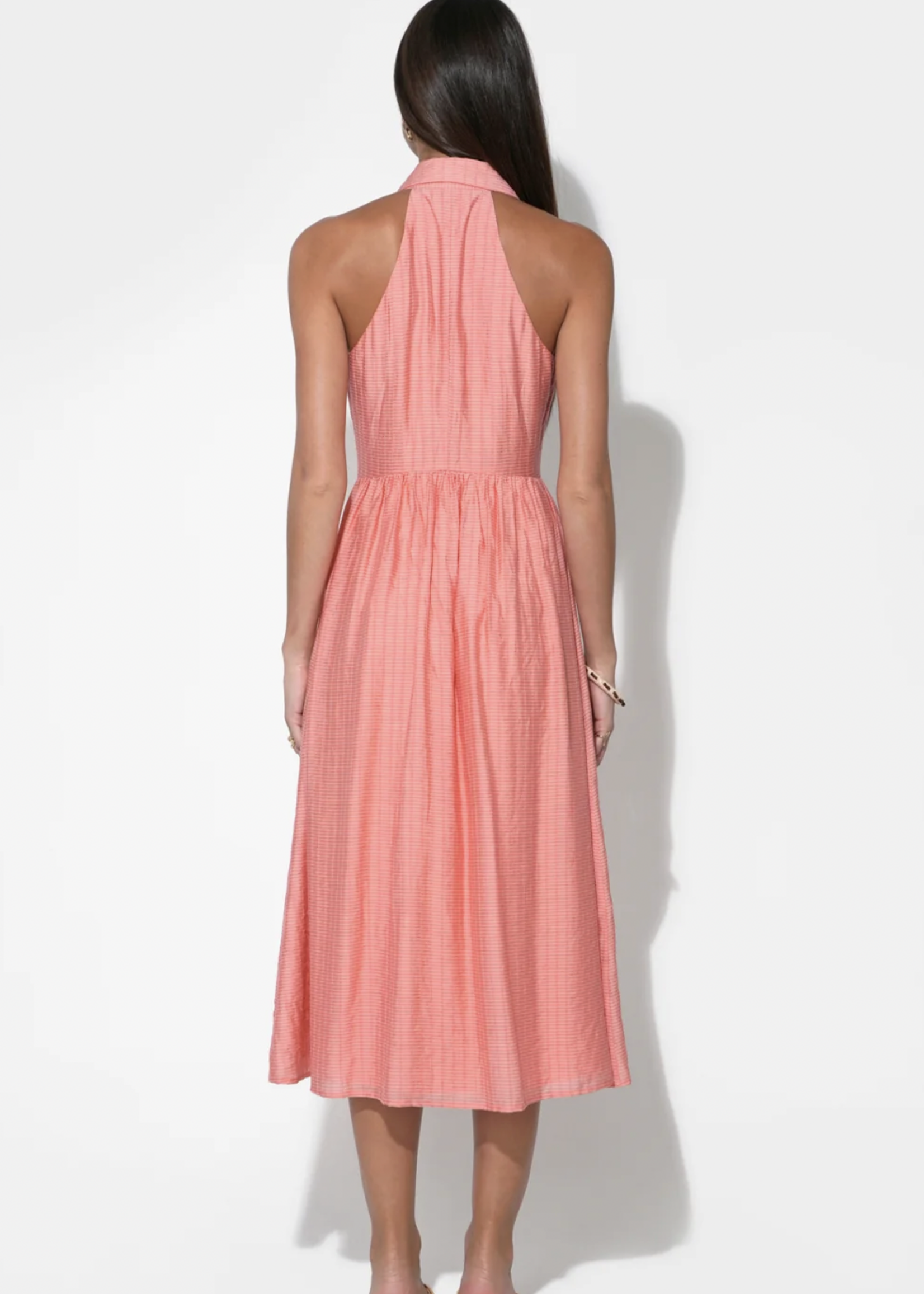 Elitaire Boutique Mia Halter Midi Dress