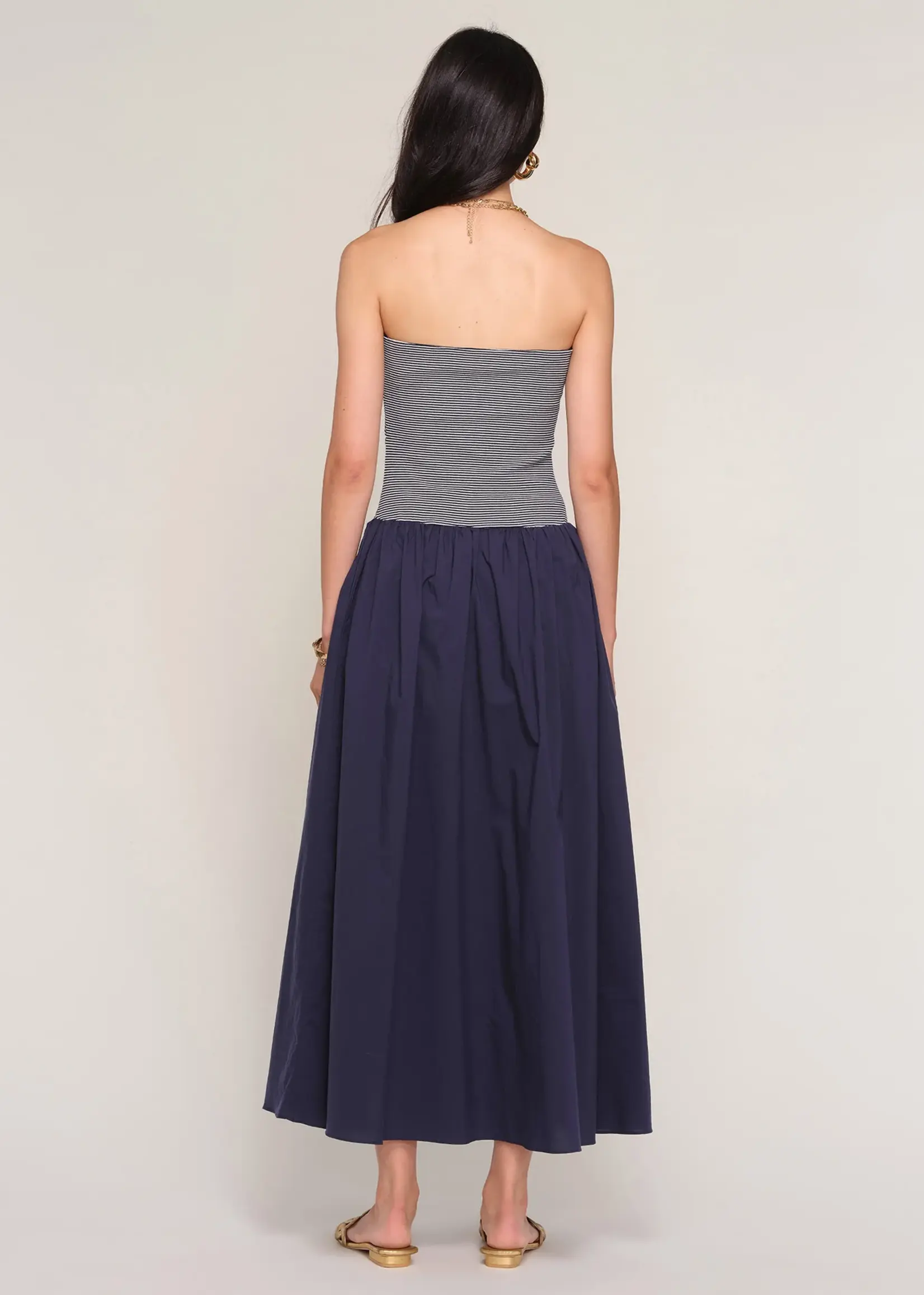 Elitaire Boutique Mikella Mixed Media Dress