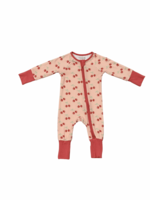Elitaire Petite Cherries Zippered Sleeper