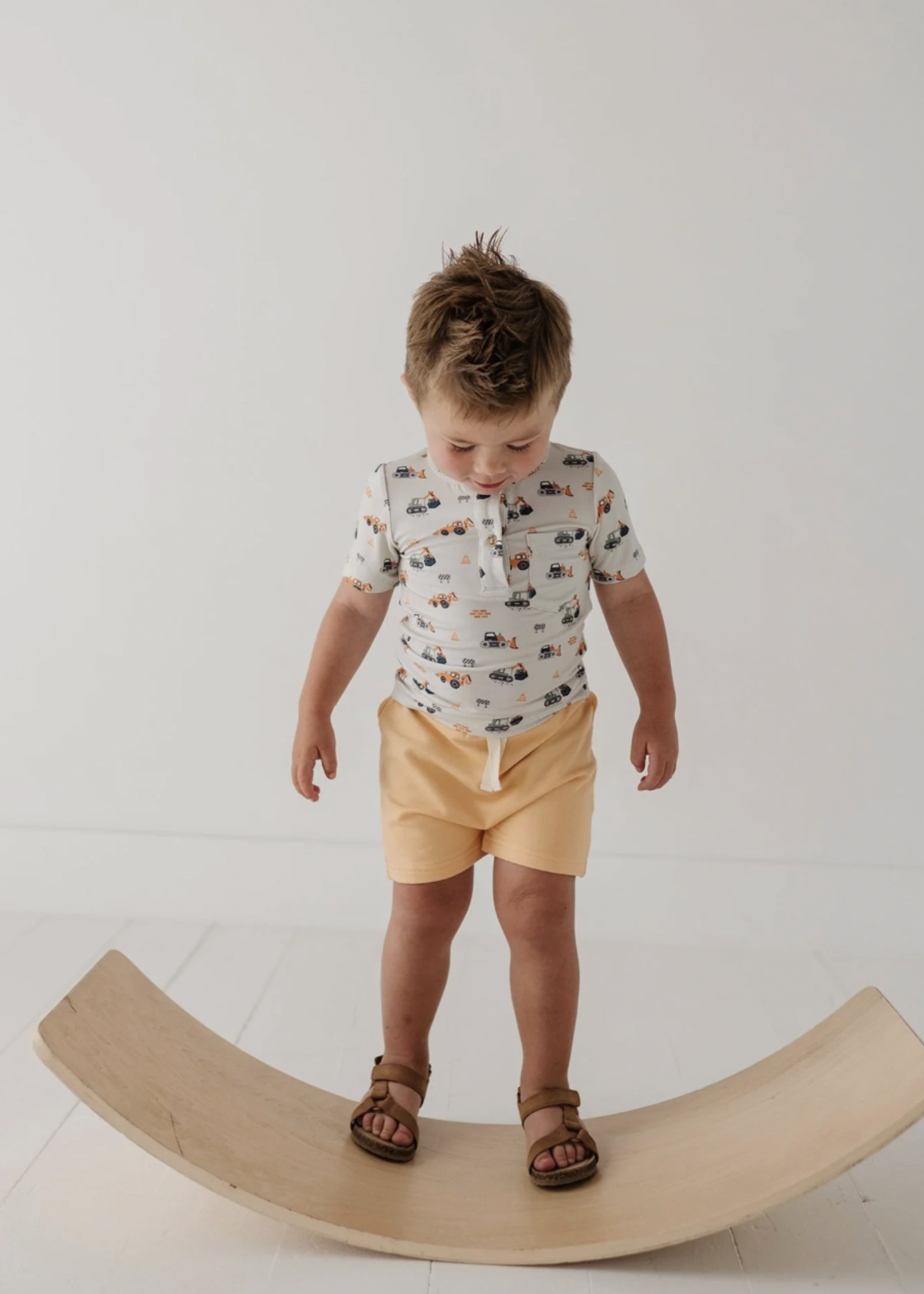 Elitaire Petite Construction Henley Shirt