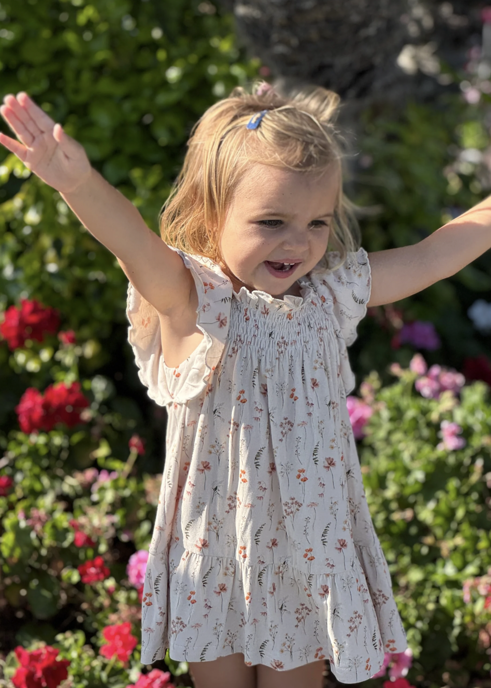Elitaire Petite Mallory Bubble/Dress in Forest Flowers