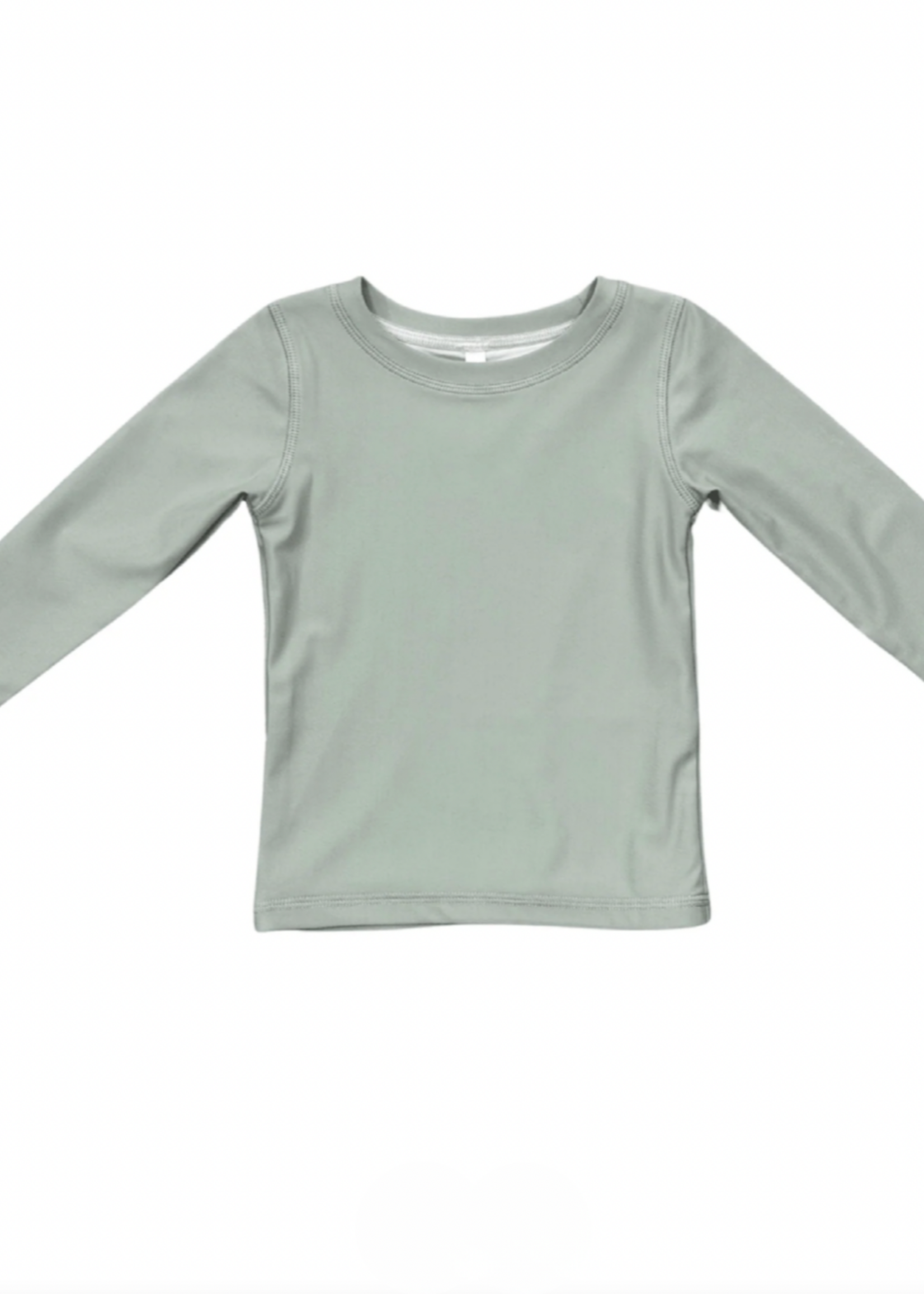 Elitaire Petite Aqua Rash Guard Swim Top