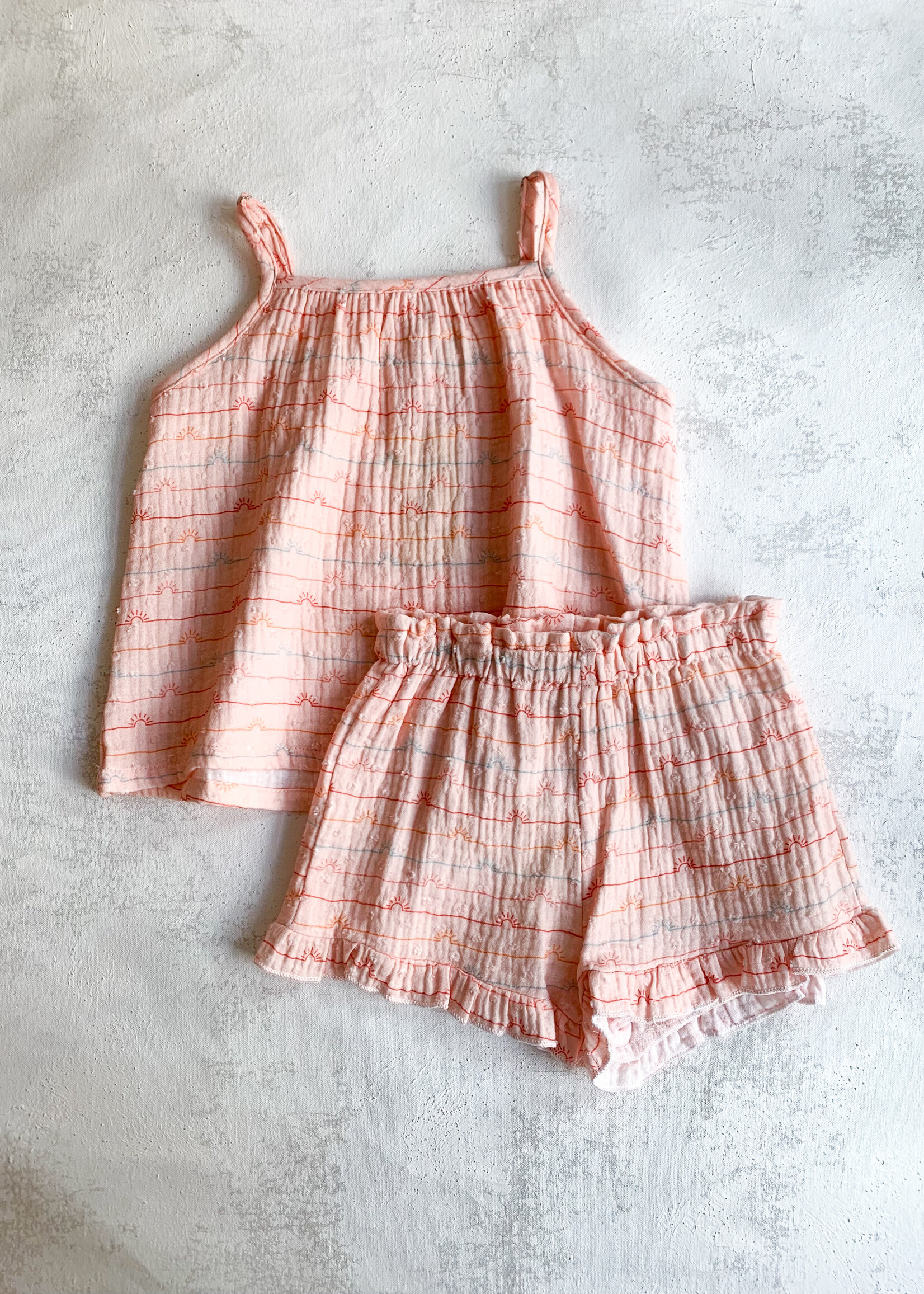 Elitaire Petite Mila Set in Sunset
