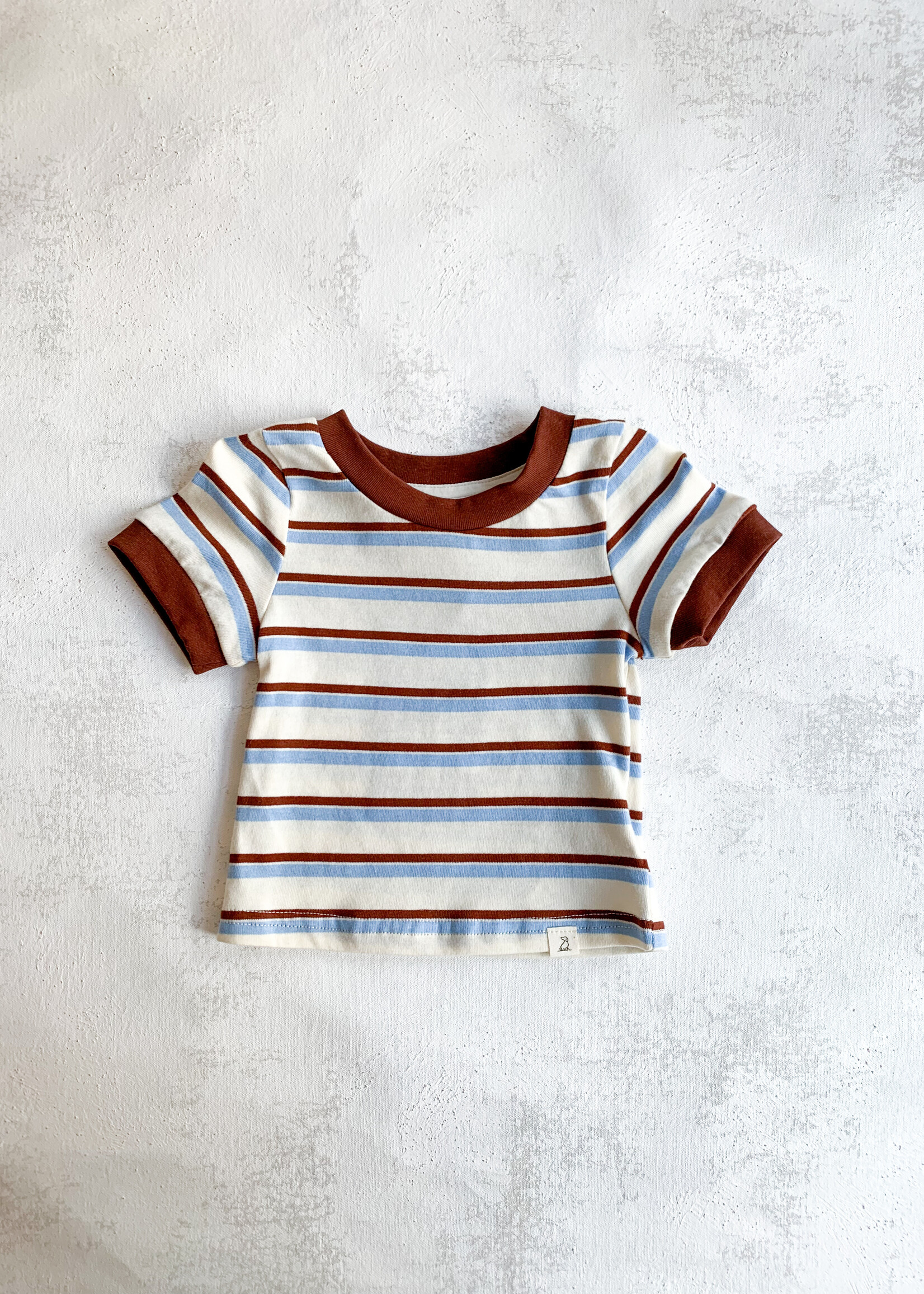 Elitaire Petite Marine Striped Tee