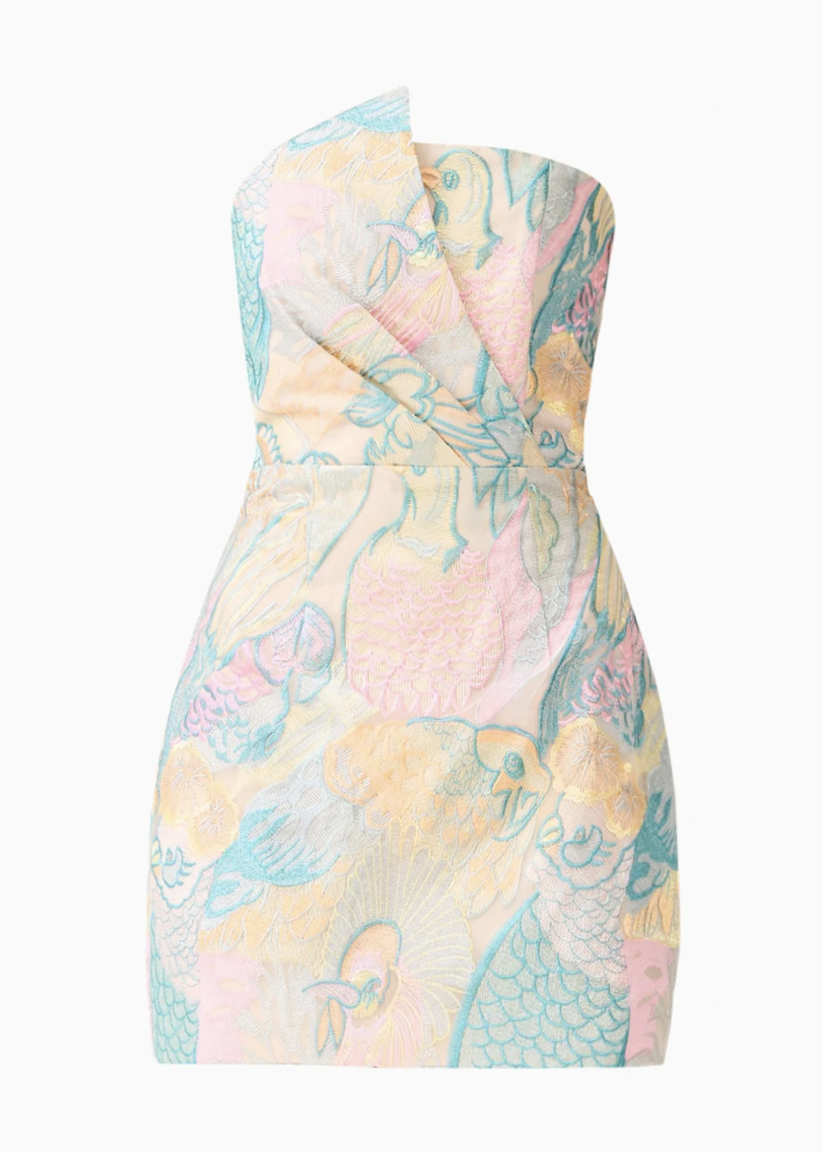Elitaire Boutique Taliah Asymmetrical Mini Dress