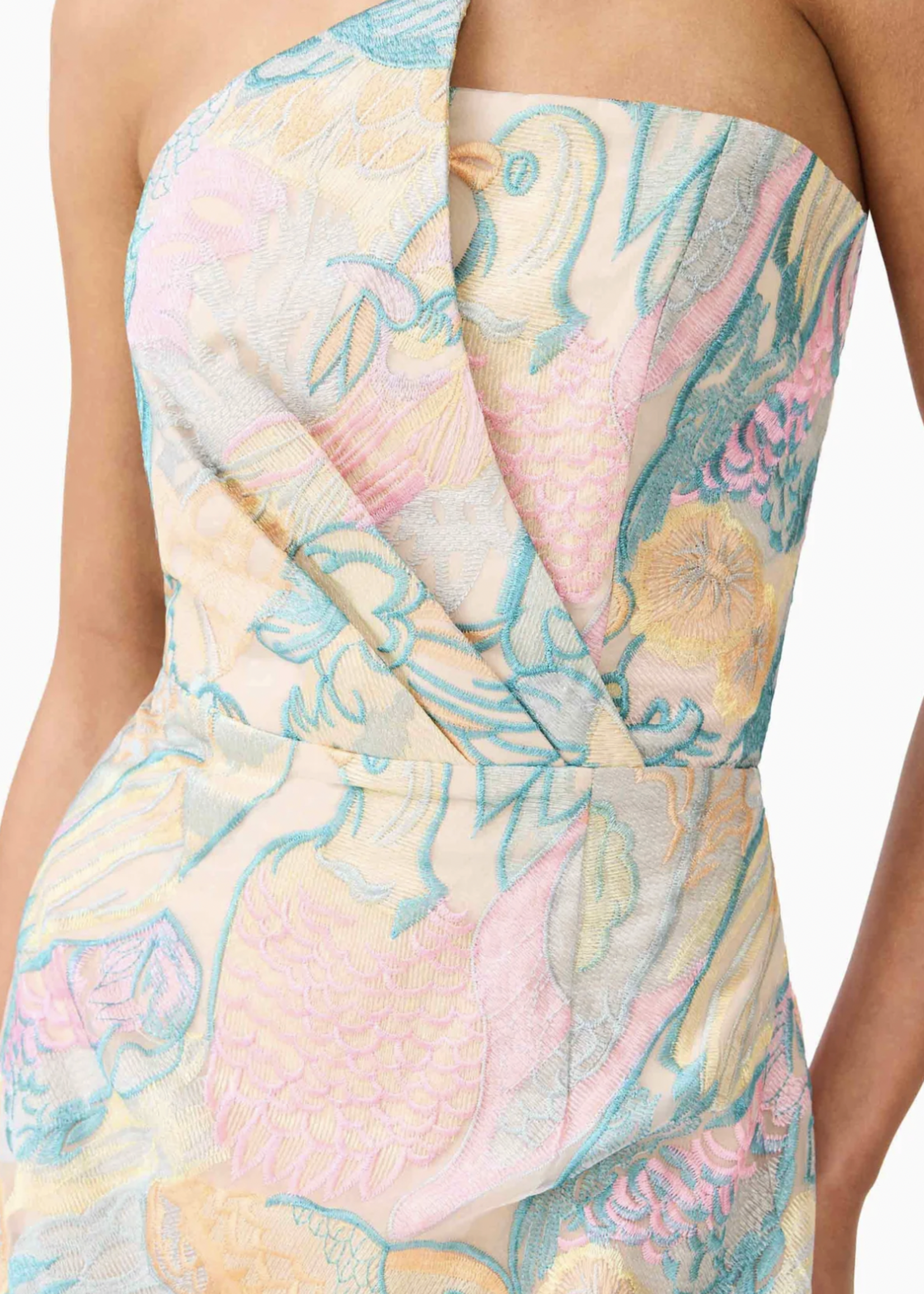 Elitaire Boutique Taliah Asymmetrical Mini Dress