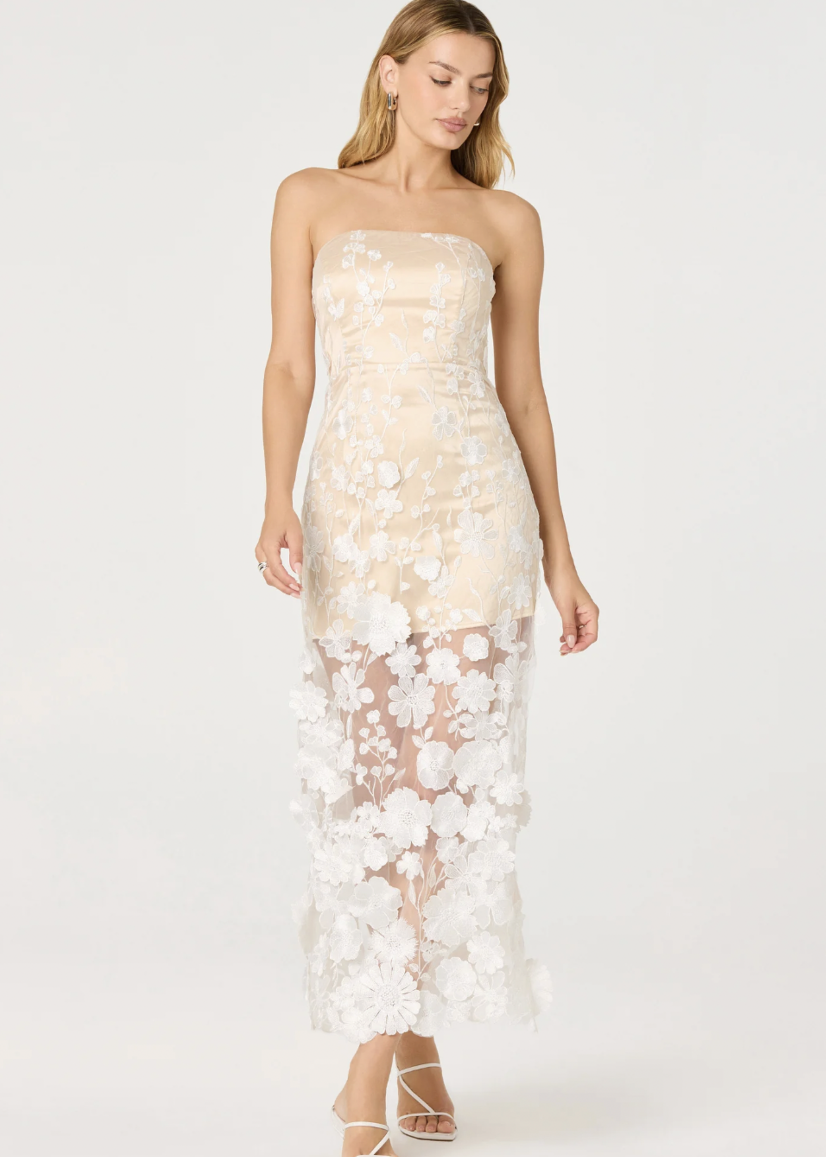 Elitaire Boutique Tanisha Midi Dress