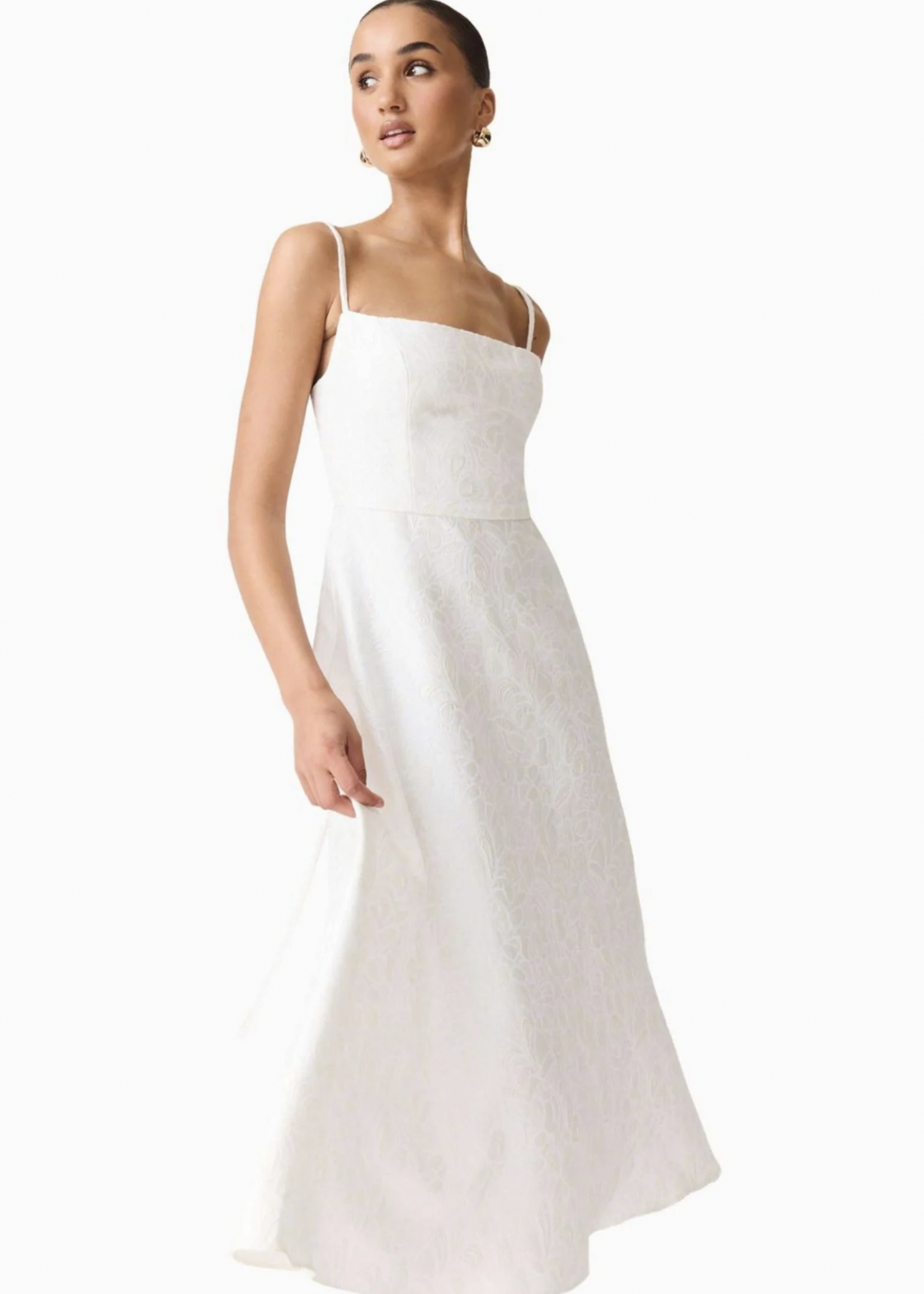 Elitaire Boutique Saffron Gown
