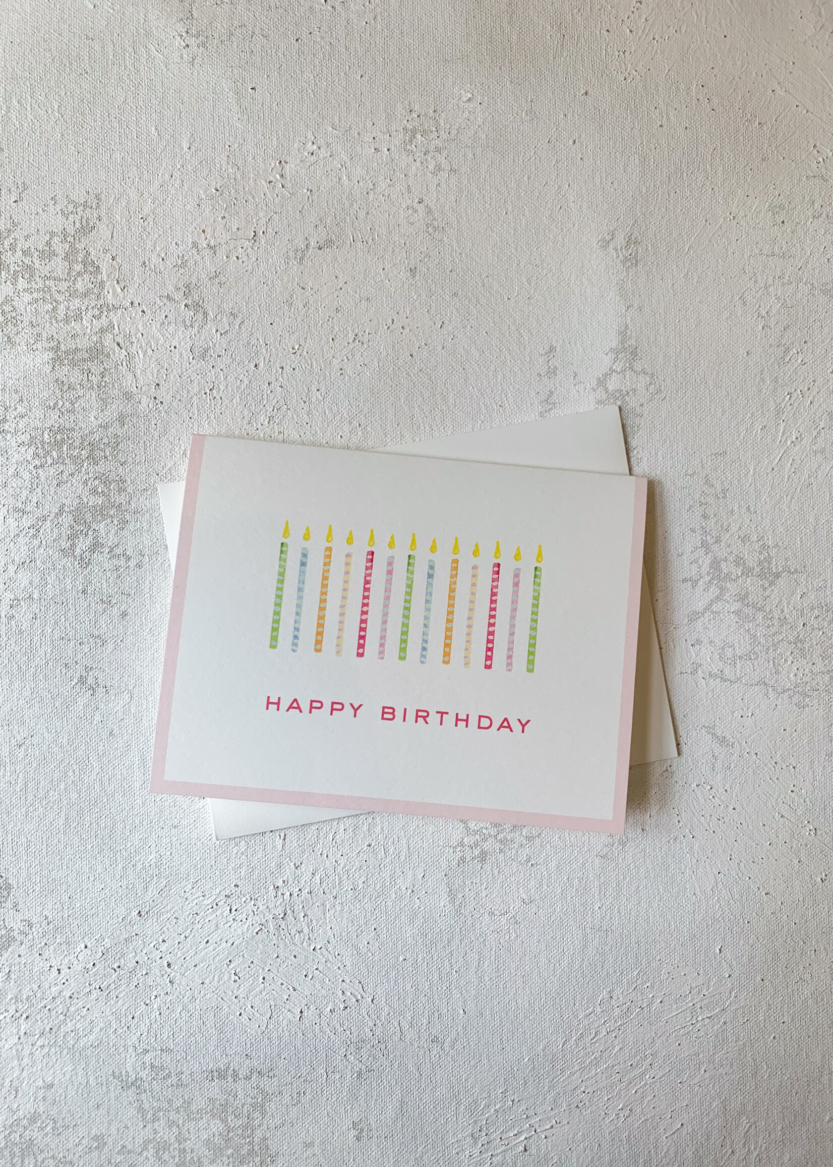 Elitaire Boutique Funfetti Candles Birthday Card