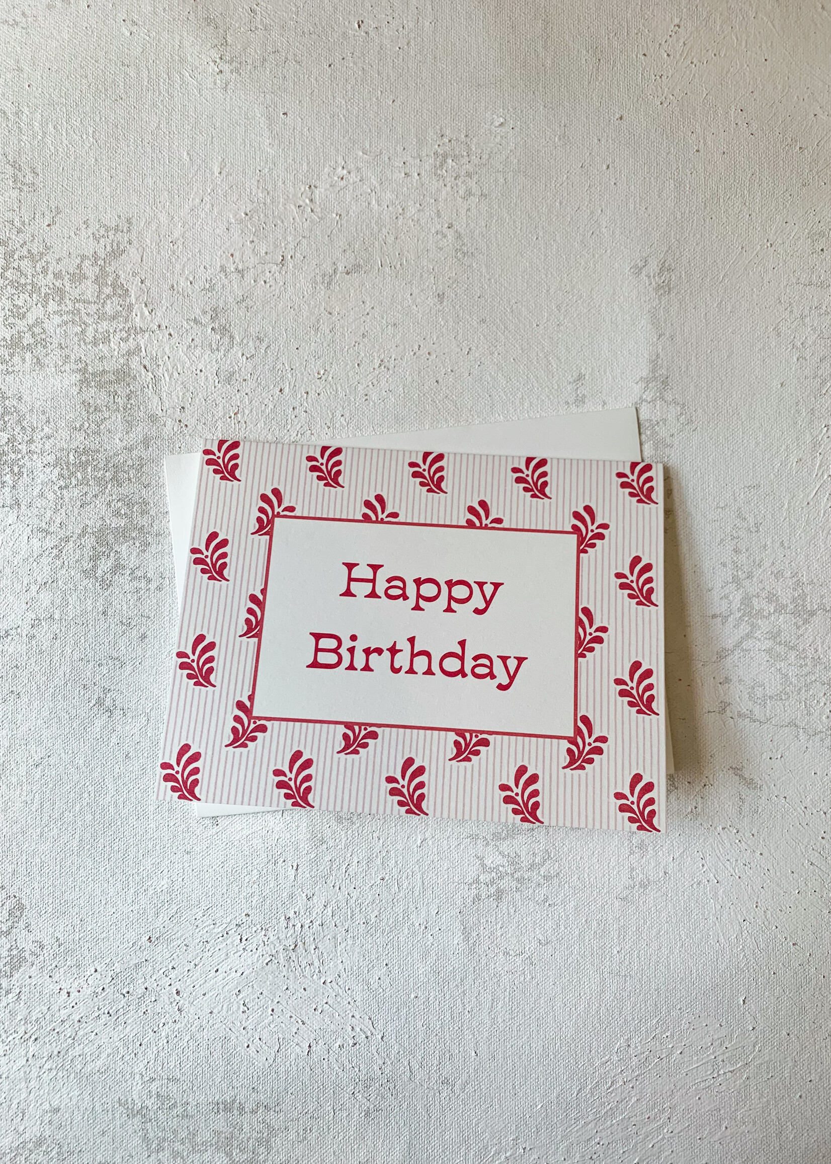 Elitaire Boutique Ceramica Pink Birthday Card
