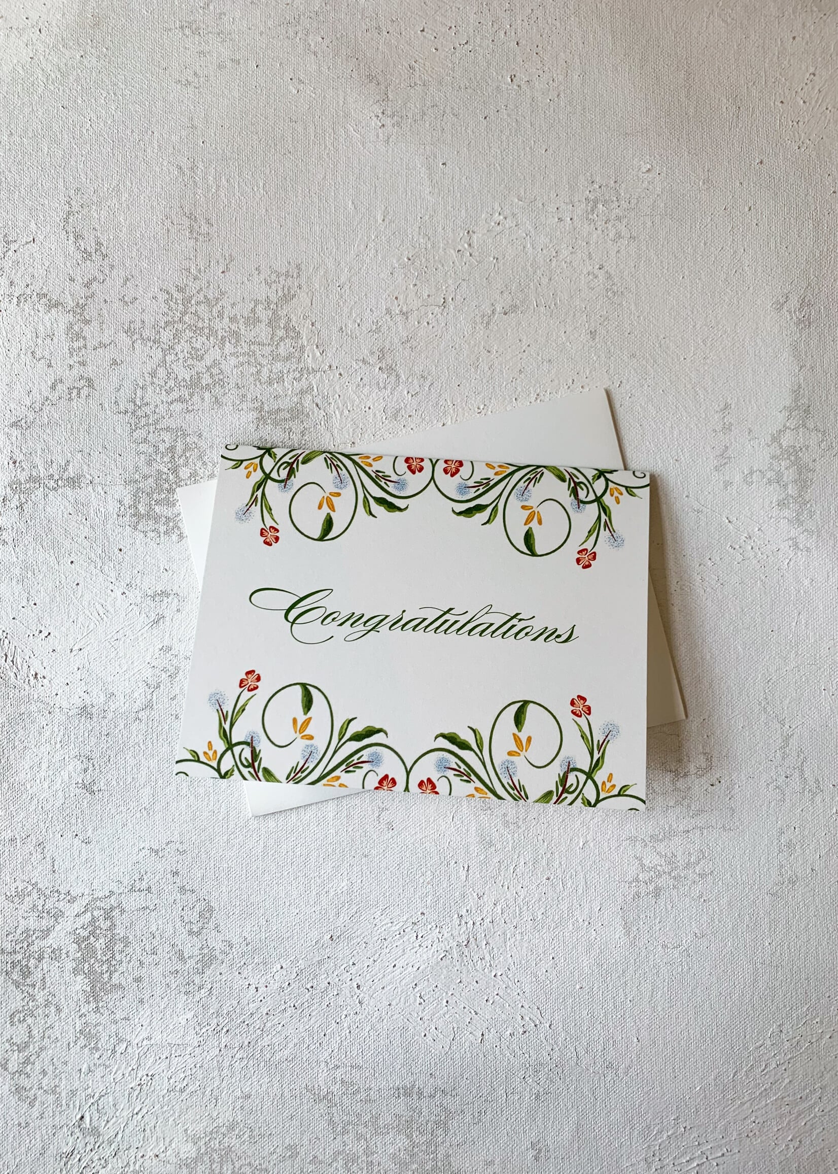 Elitaire Boutique Gilded Blooms Congratulations Card