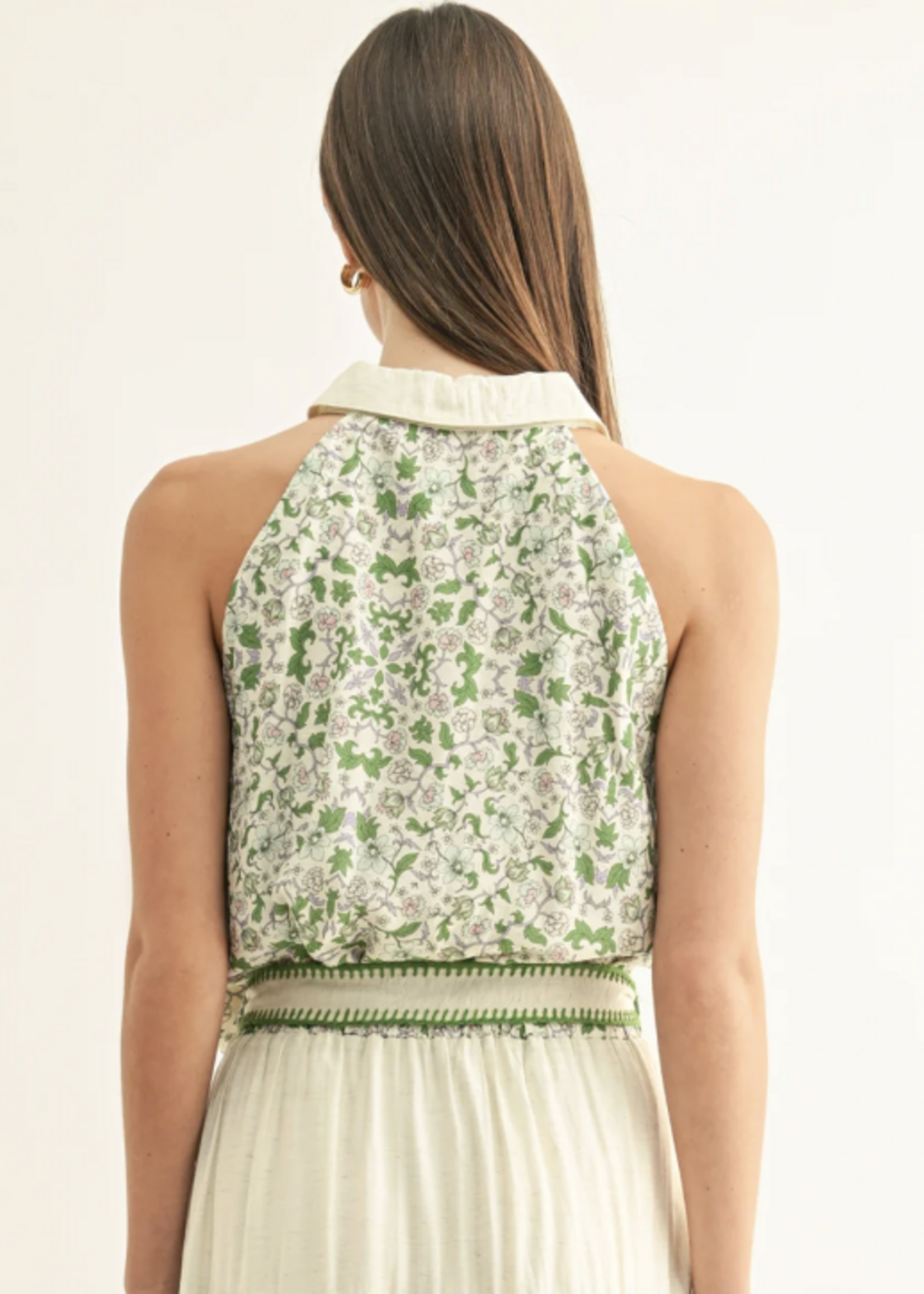 Elitaire Boutique Bailee Halter Shirt