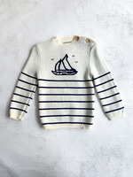 Elitaire Petite Boat Striped Sweater