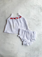 Elitaire Petite Alice Set in Crabs Embroidery
