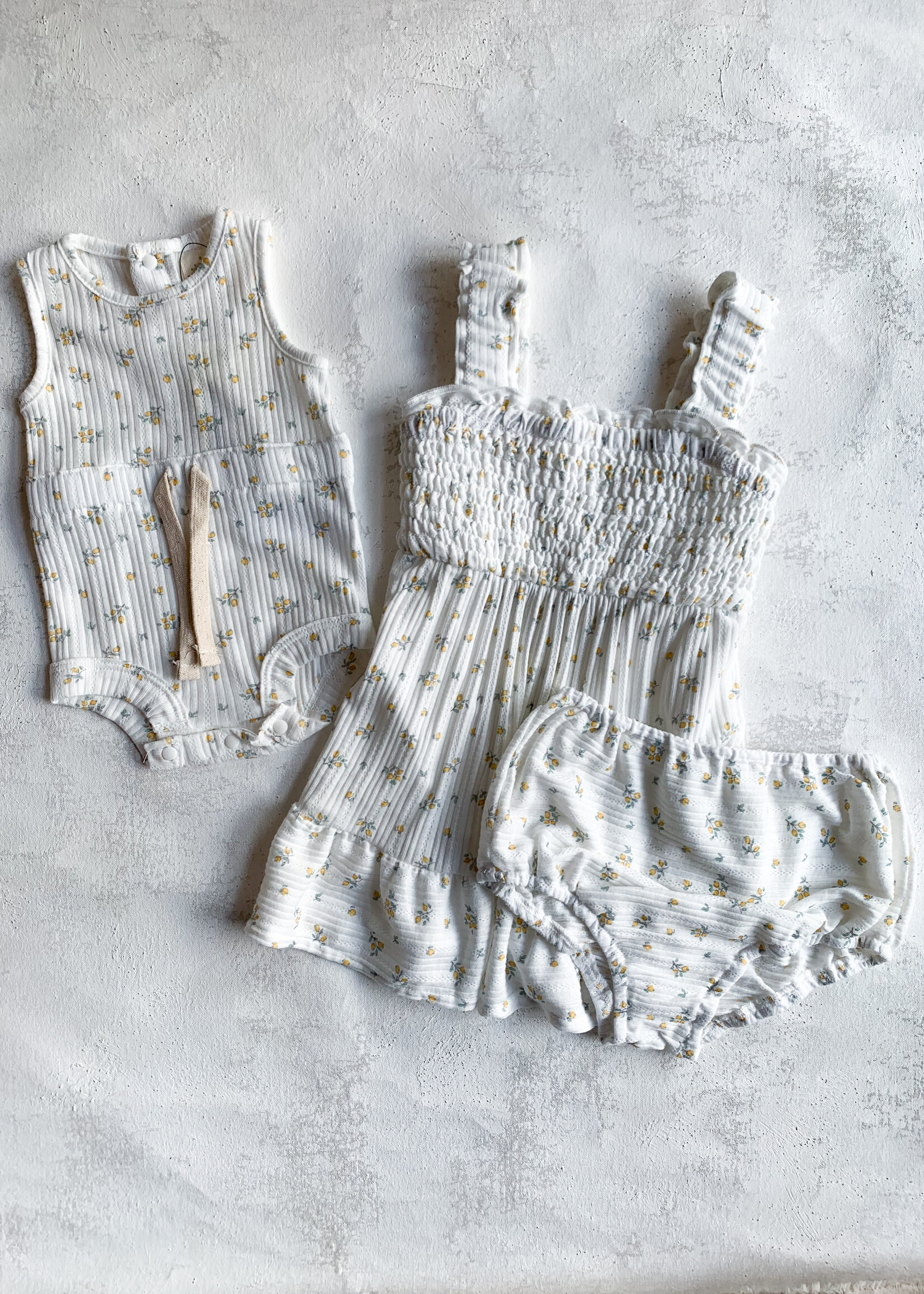 Elitaire Petite Susie Dress in Ivory Floral