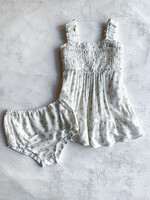 Elitaire Petite Susie Dress in Ivory Floral