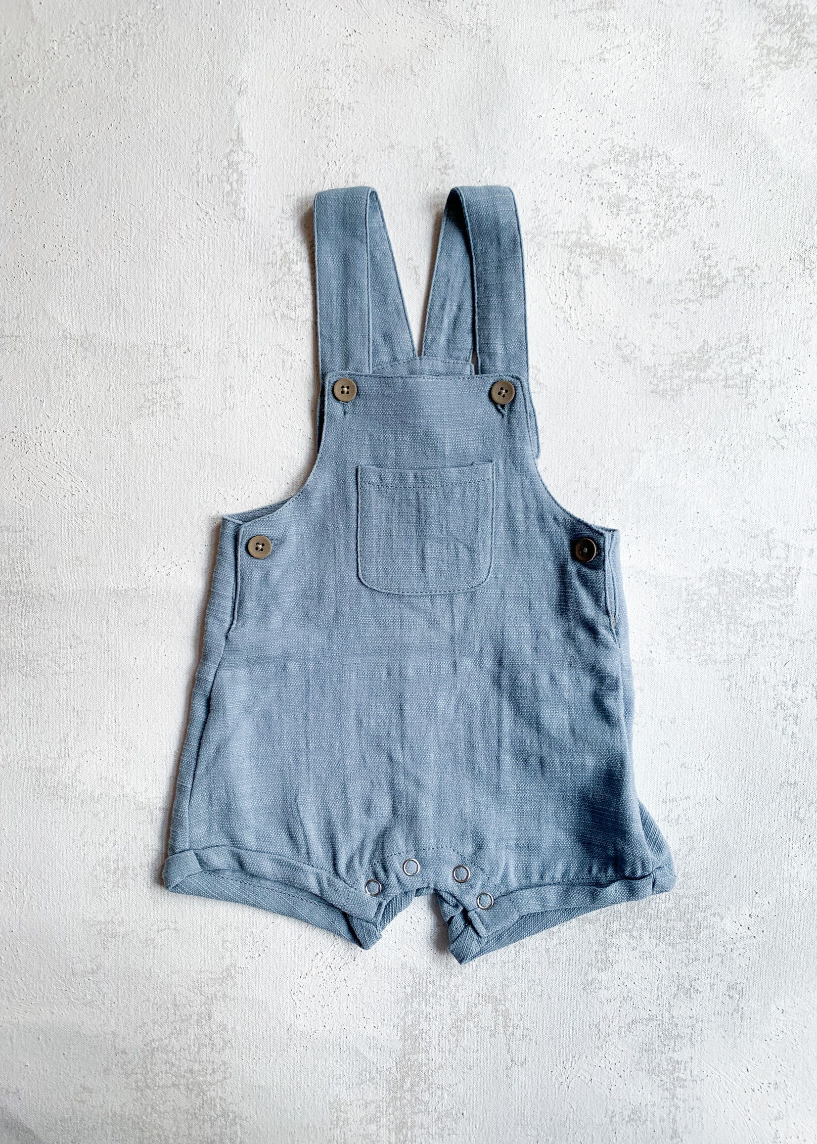 Elitaire Petite Wella Overalls in Blue