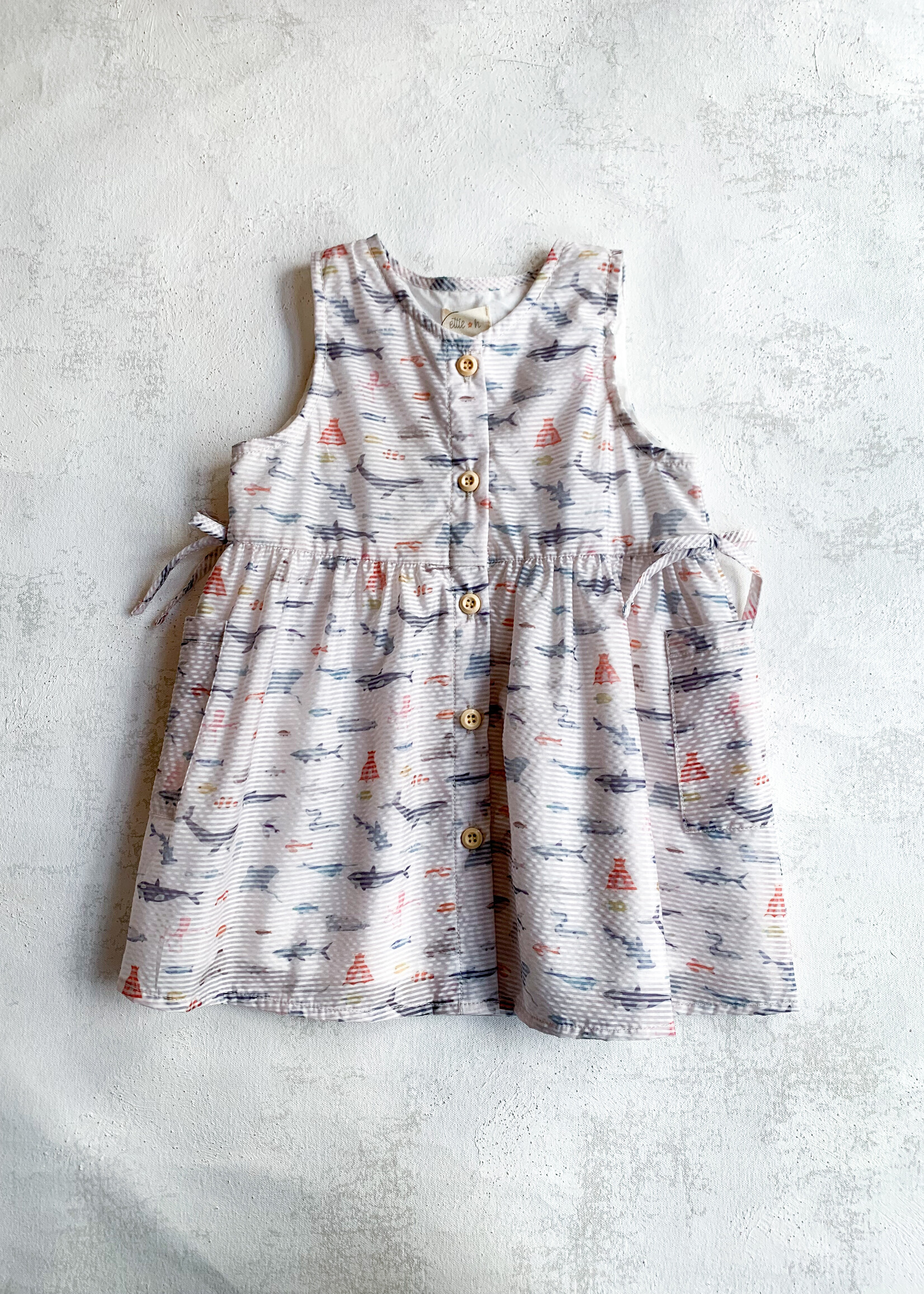Elitaire Petite Briallen Dress in Sealife