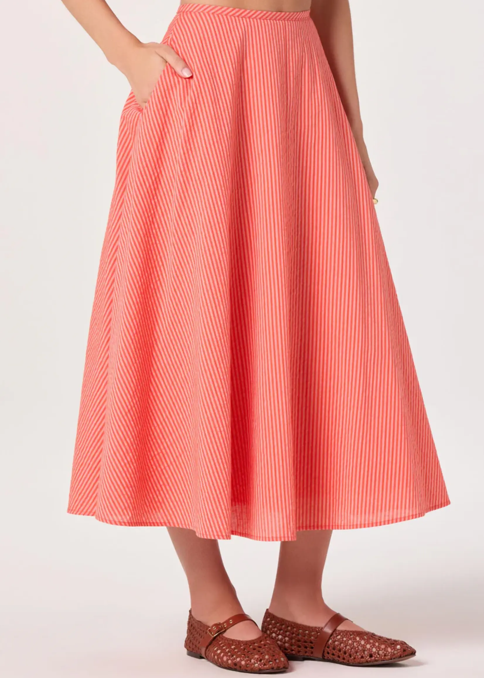 Elitaire Boutique Myria Midi Skirt