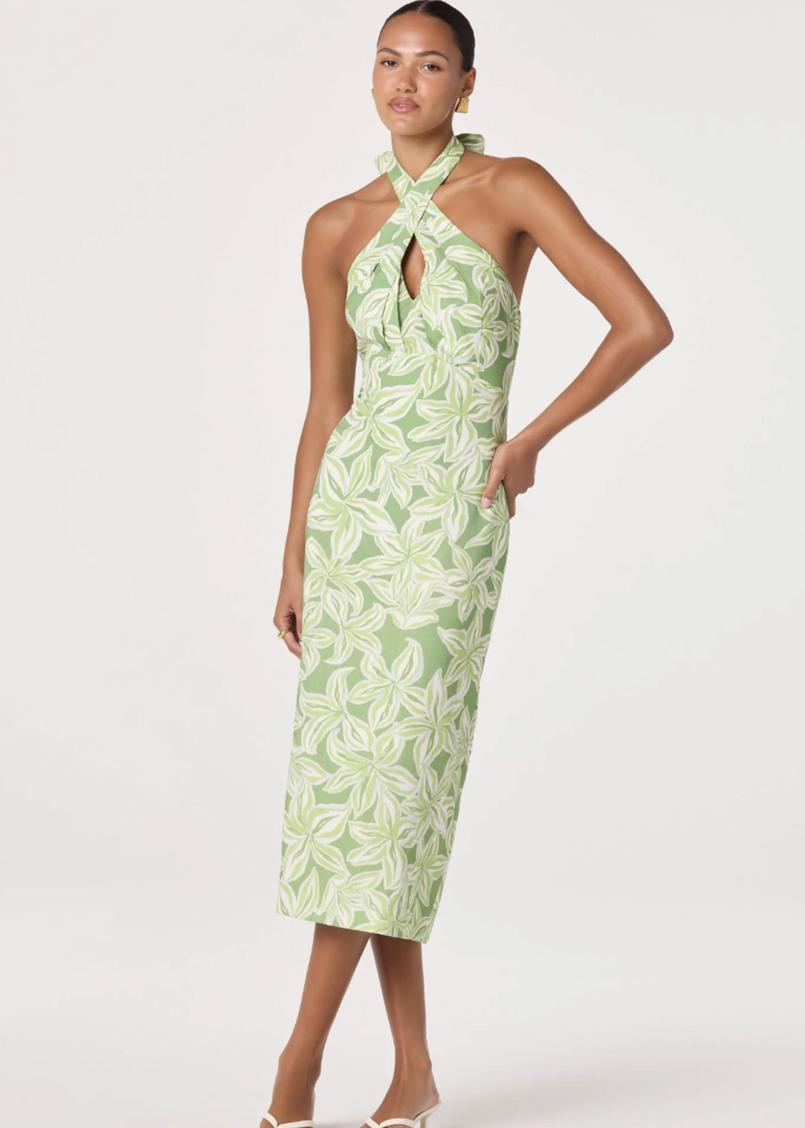 Elitaire Boutique Anita Midi Dress
