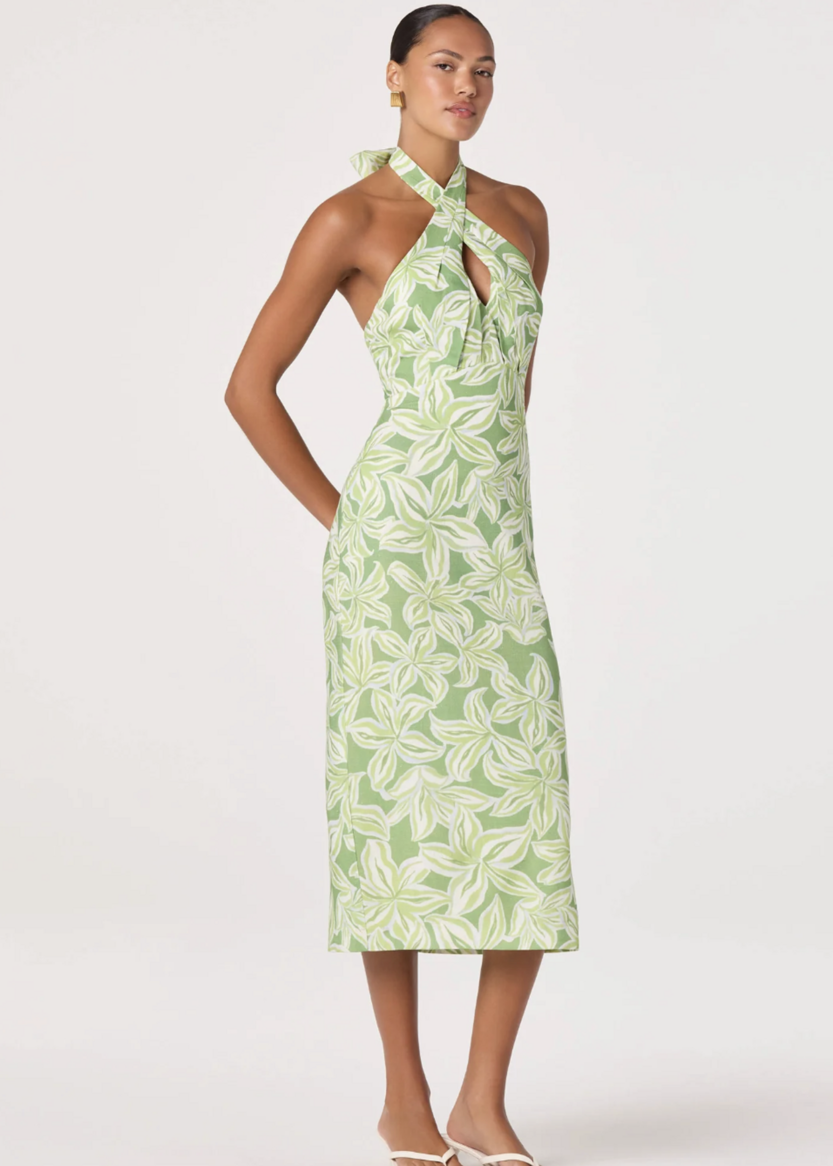 Elitaire Boutique Anita Midi Dress