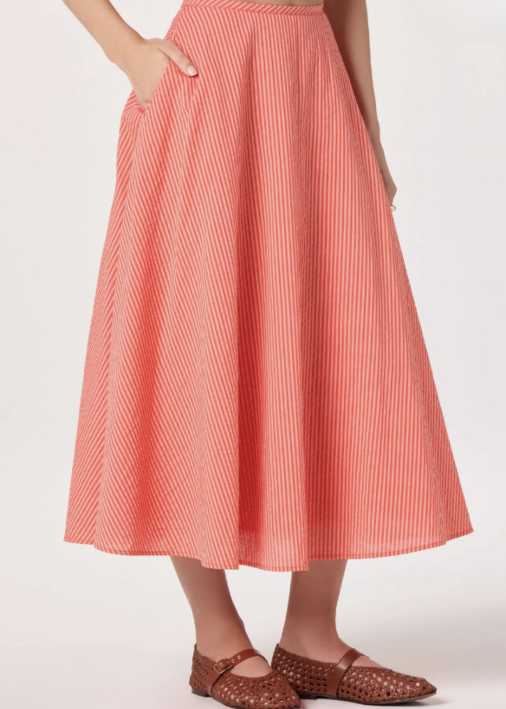Elitaire Boutique Myria Midi Skirt