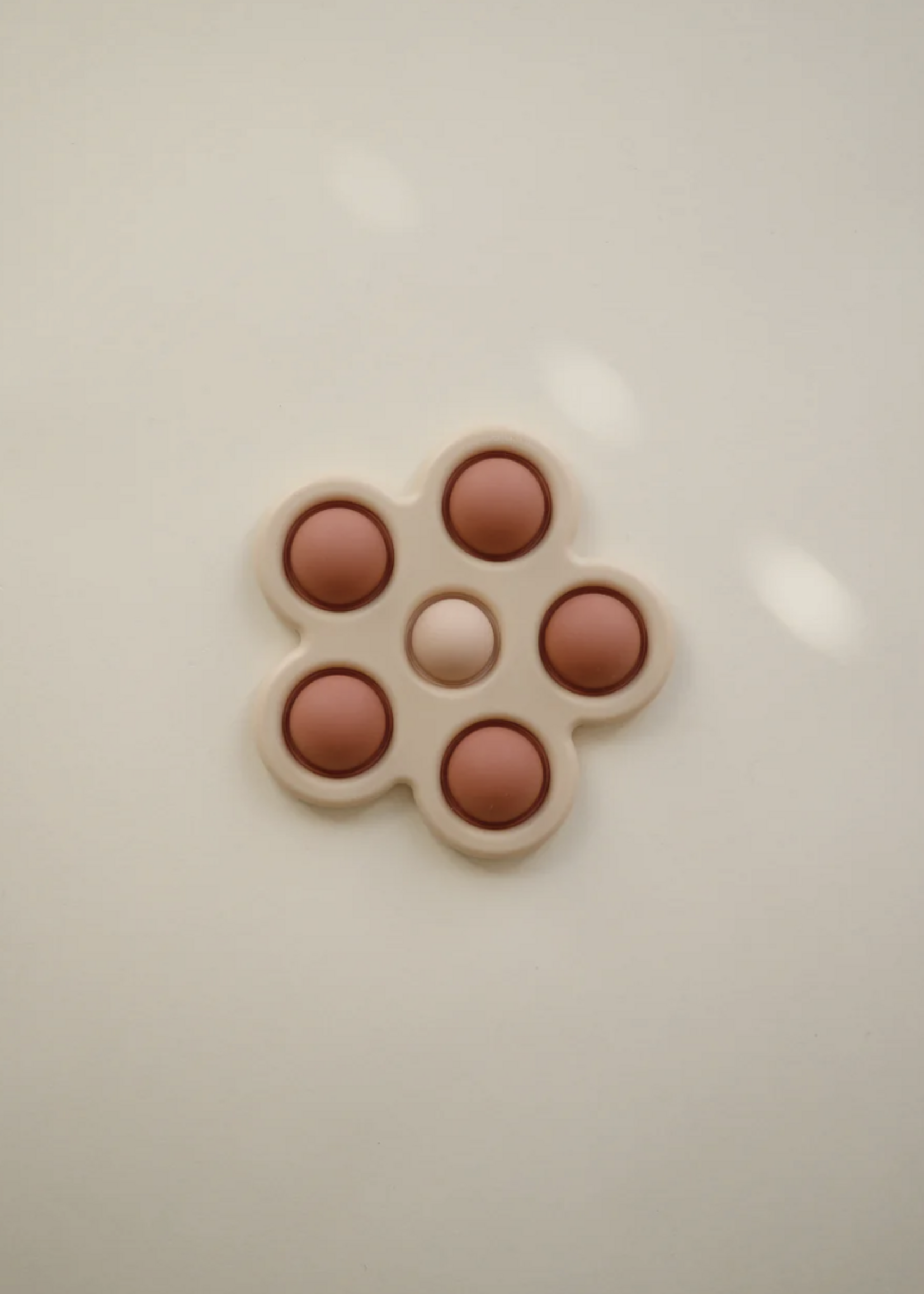 Elitaire Petite Blush Flower Press Toy