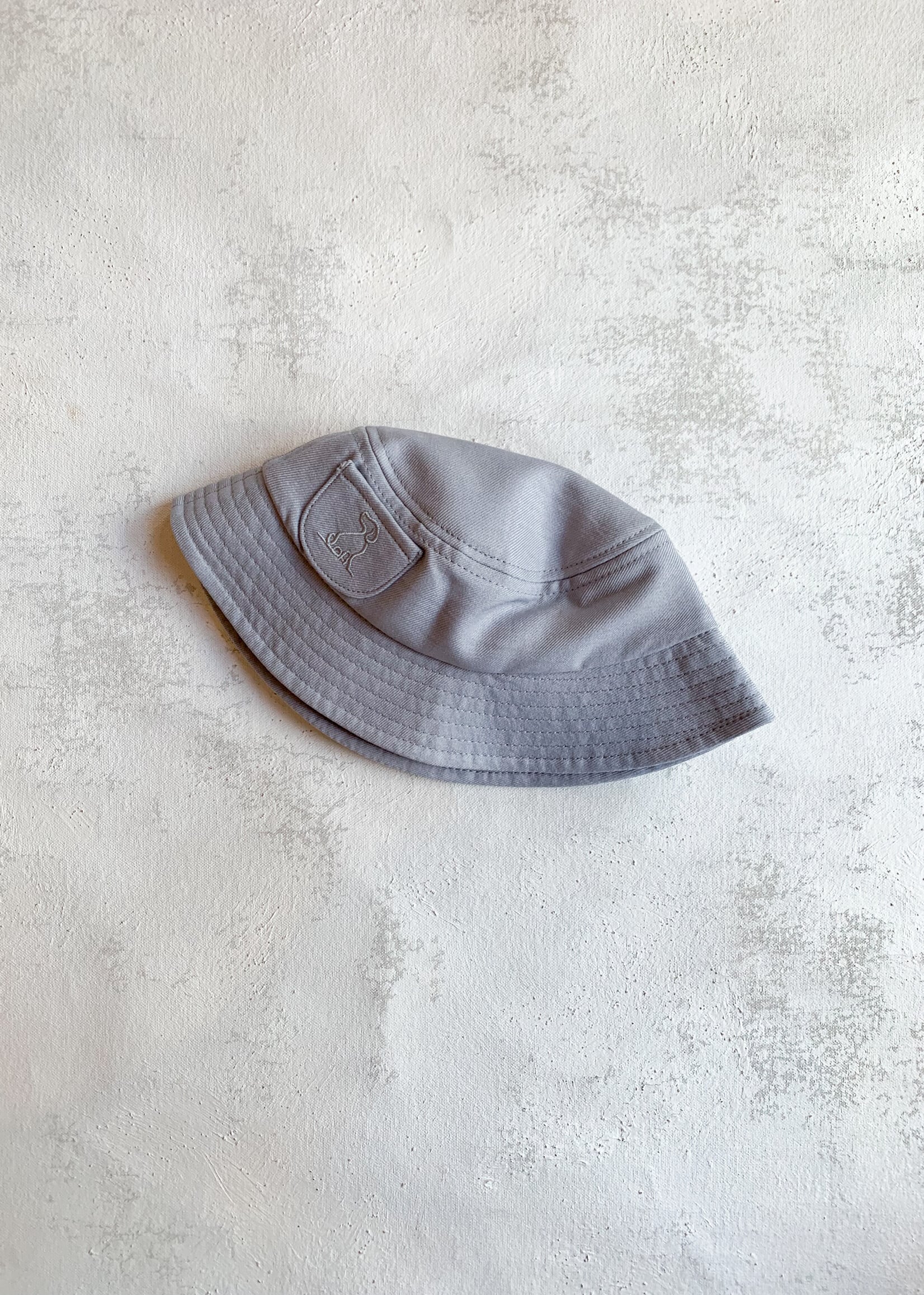 Elitaire Petite Bucket Hat in Grey