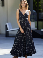 Elitaire Boutique Palmer Faux Wrap Jumpsuit