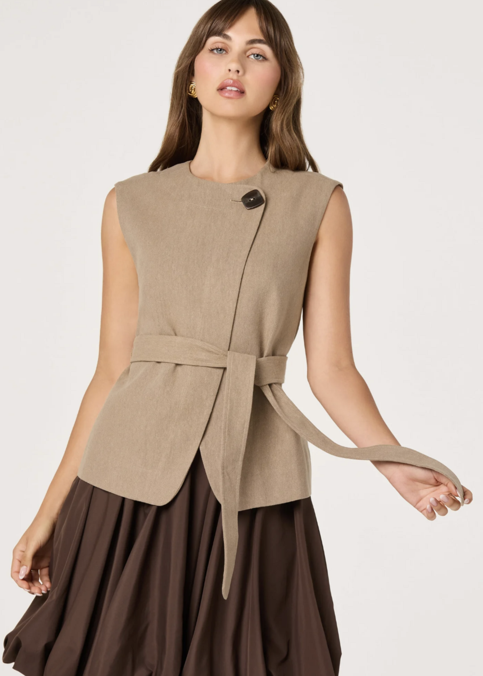 Elitaire Boutique Darren Belted Vest