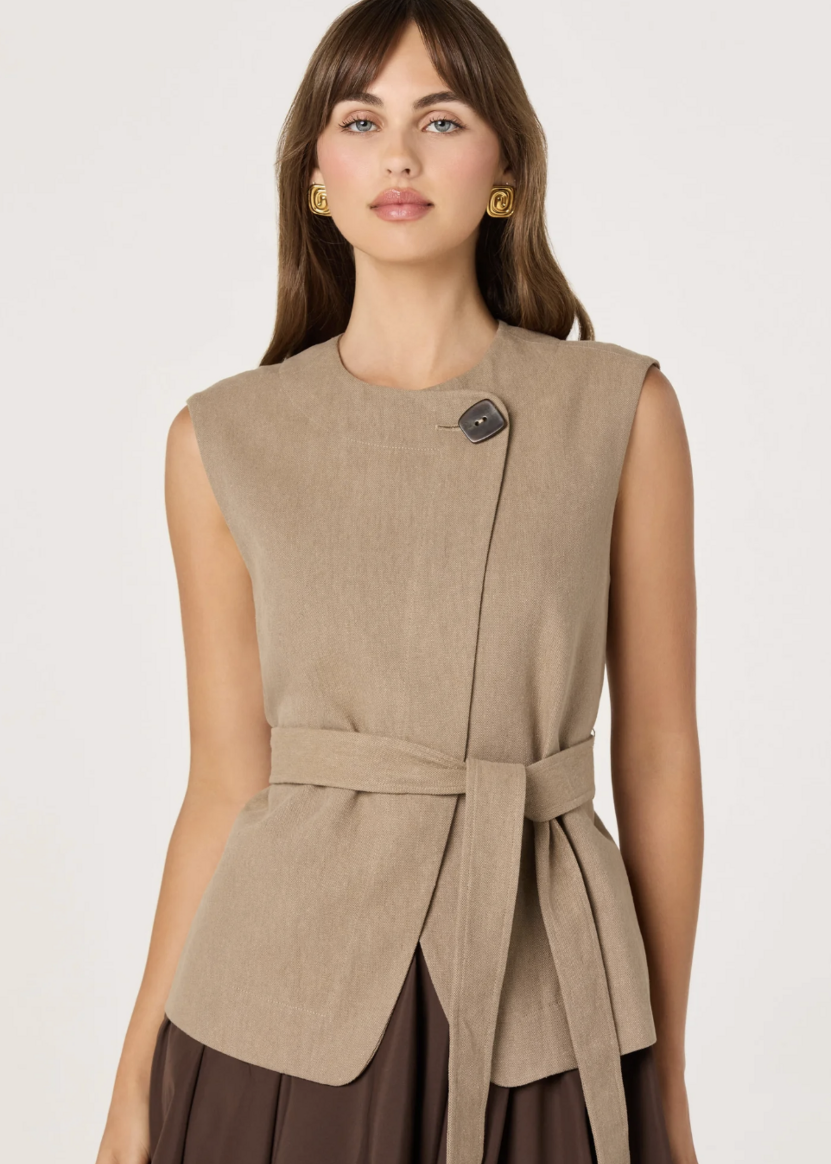 Elitaire Boutique Darren Belted Vest