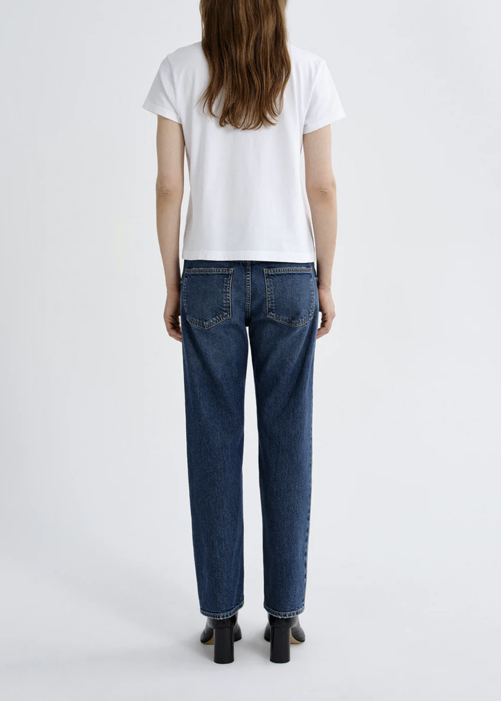 Elitaire Boutique Low Rise Stovepipe in Slick