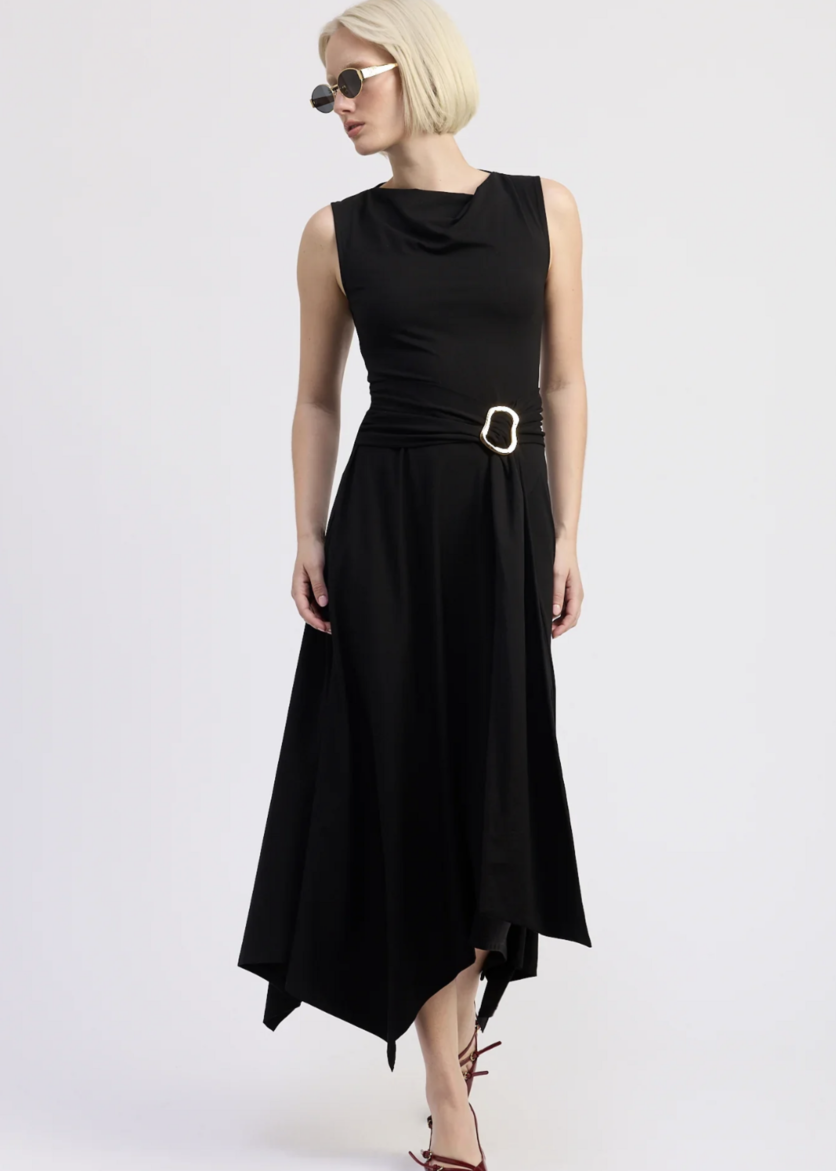 Elitaire Boutique Piper Knit Midi Dress
