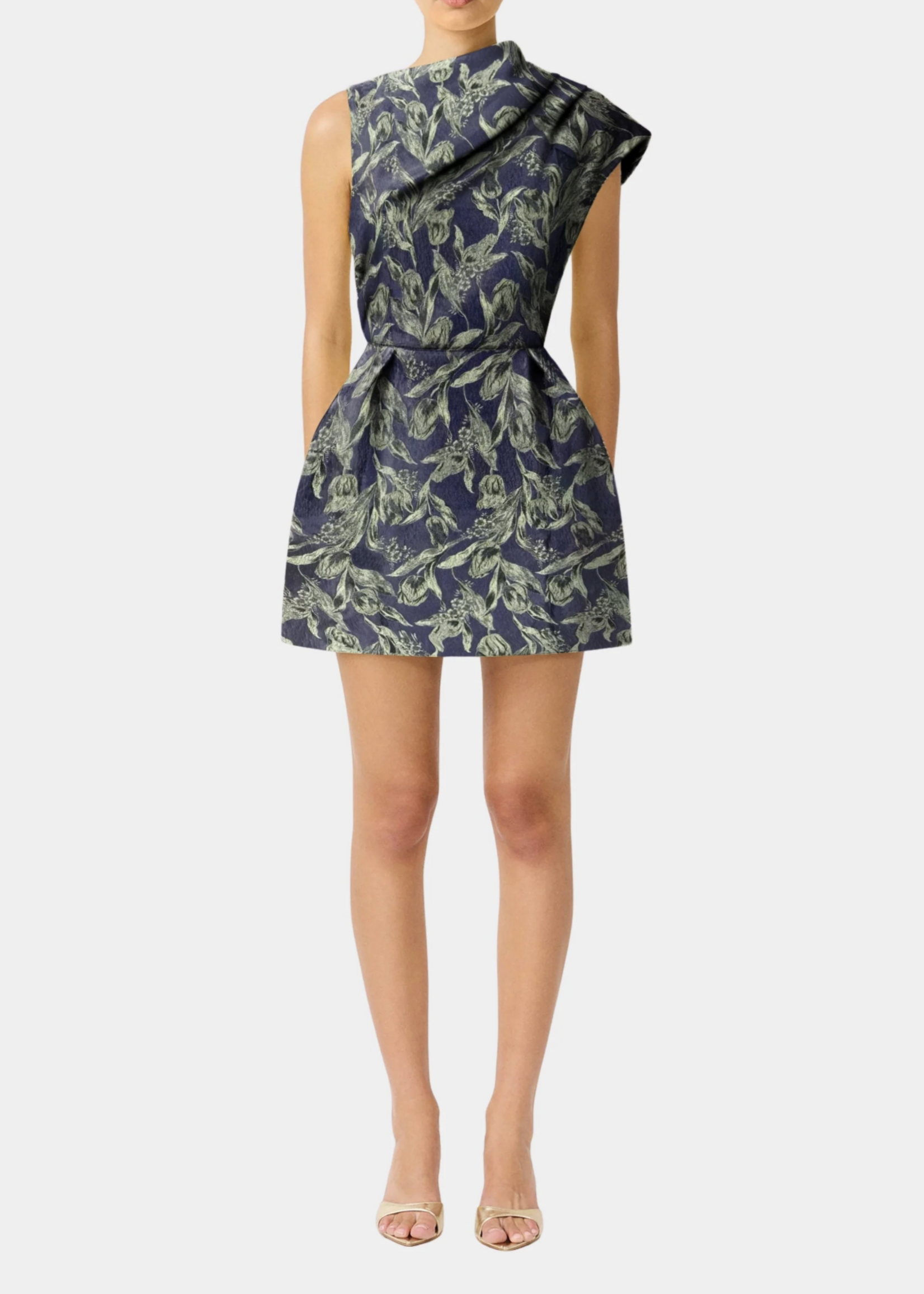 Elitaire Boutique Luella Asymmetric Mini Dress