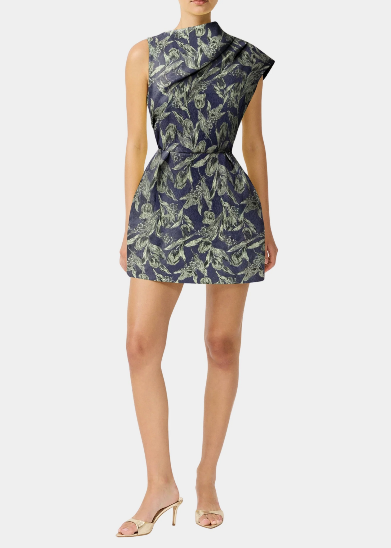 Elitaire Boutique Luella Asymmetric Mini Dress