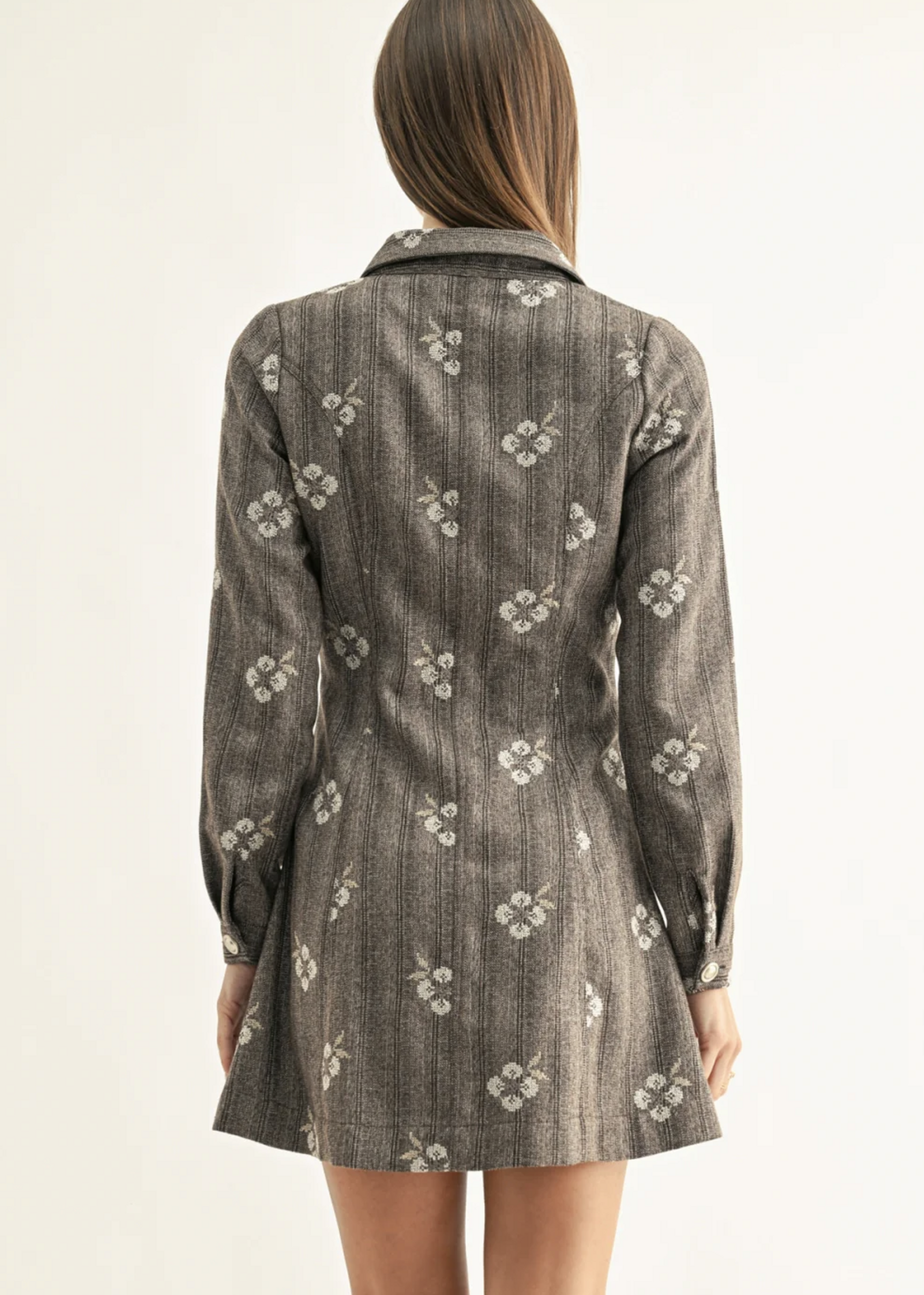 Elitaire Boutique Nina Mini Shirt Dress