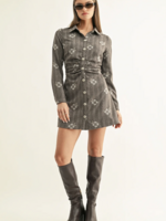 Elitaire Boutique Nina Mini Shirt Dress
