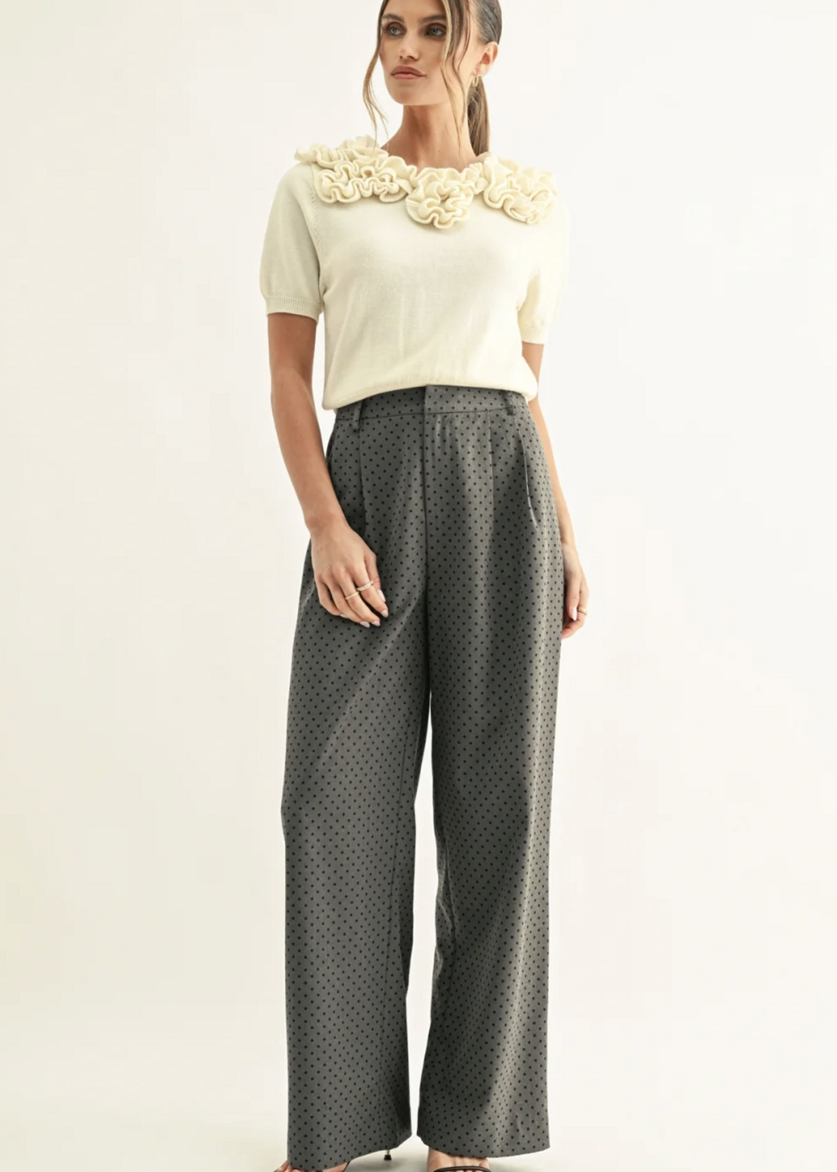 Elitaire Boutique Crista Polka Dot Pants